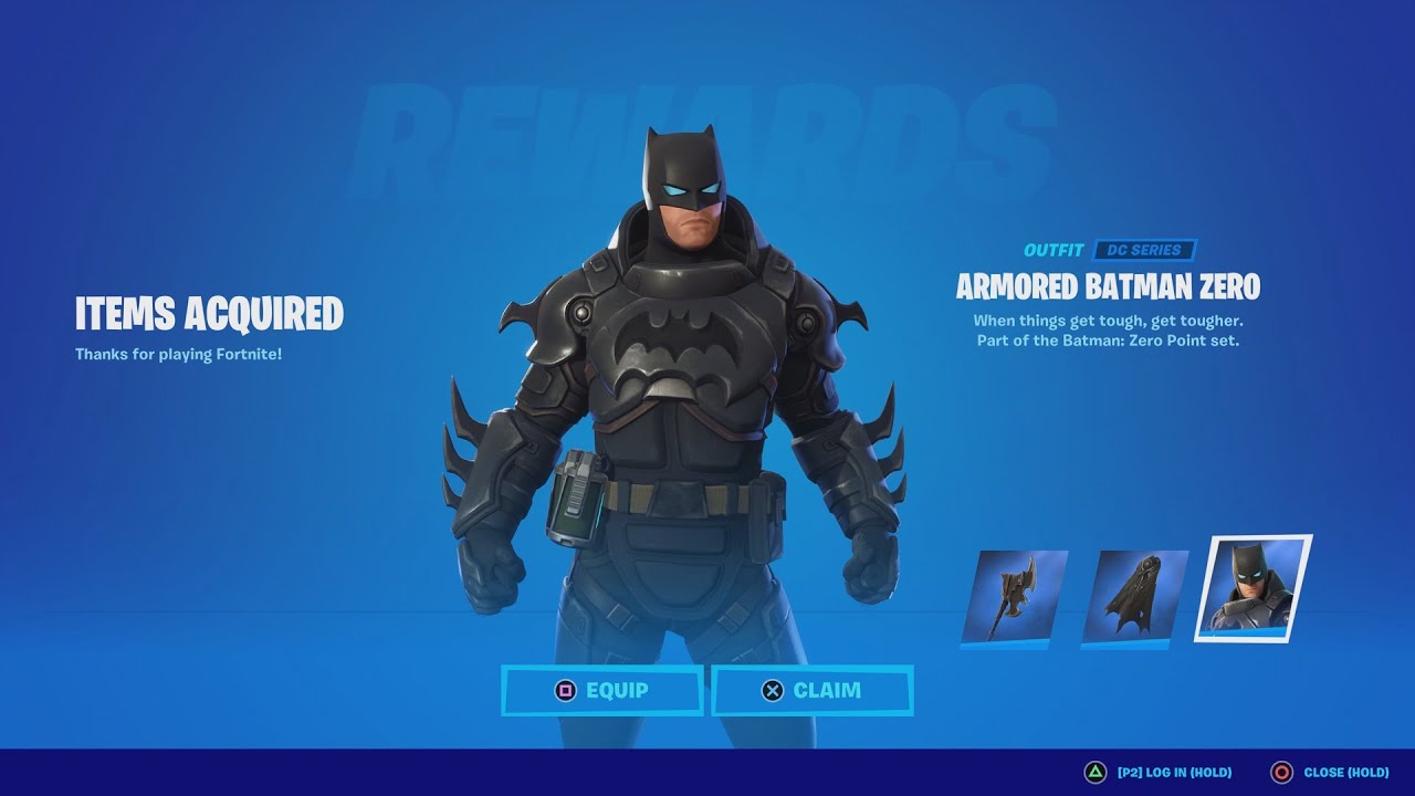 Armored Batman Zero Fortnite Wallpapers