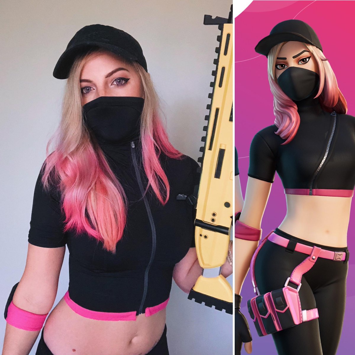 Athleisure Assassin Fortnite Wallpapers