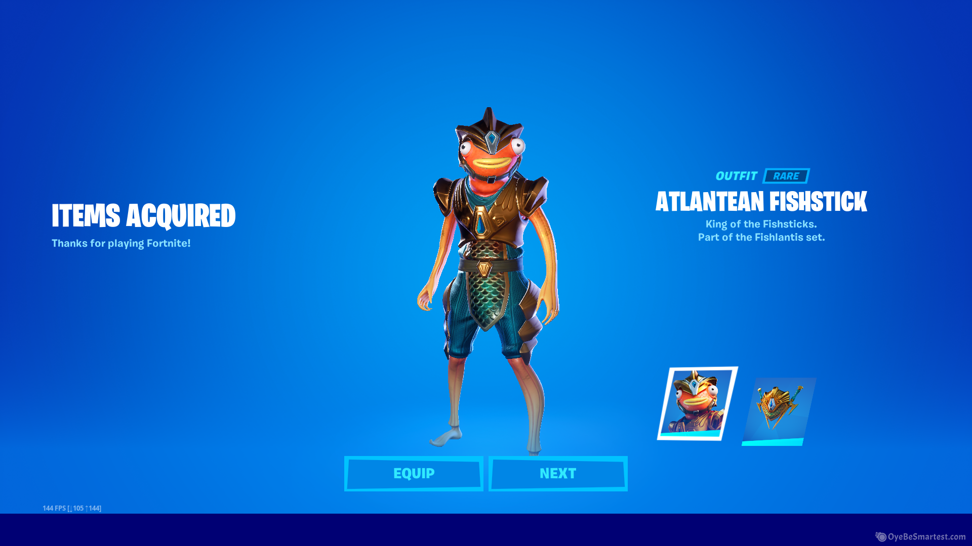 Atlantean Fishstick Fortnite Wallpapers