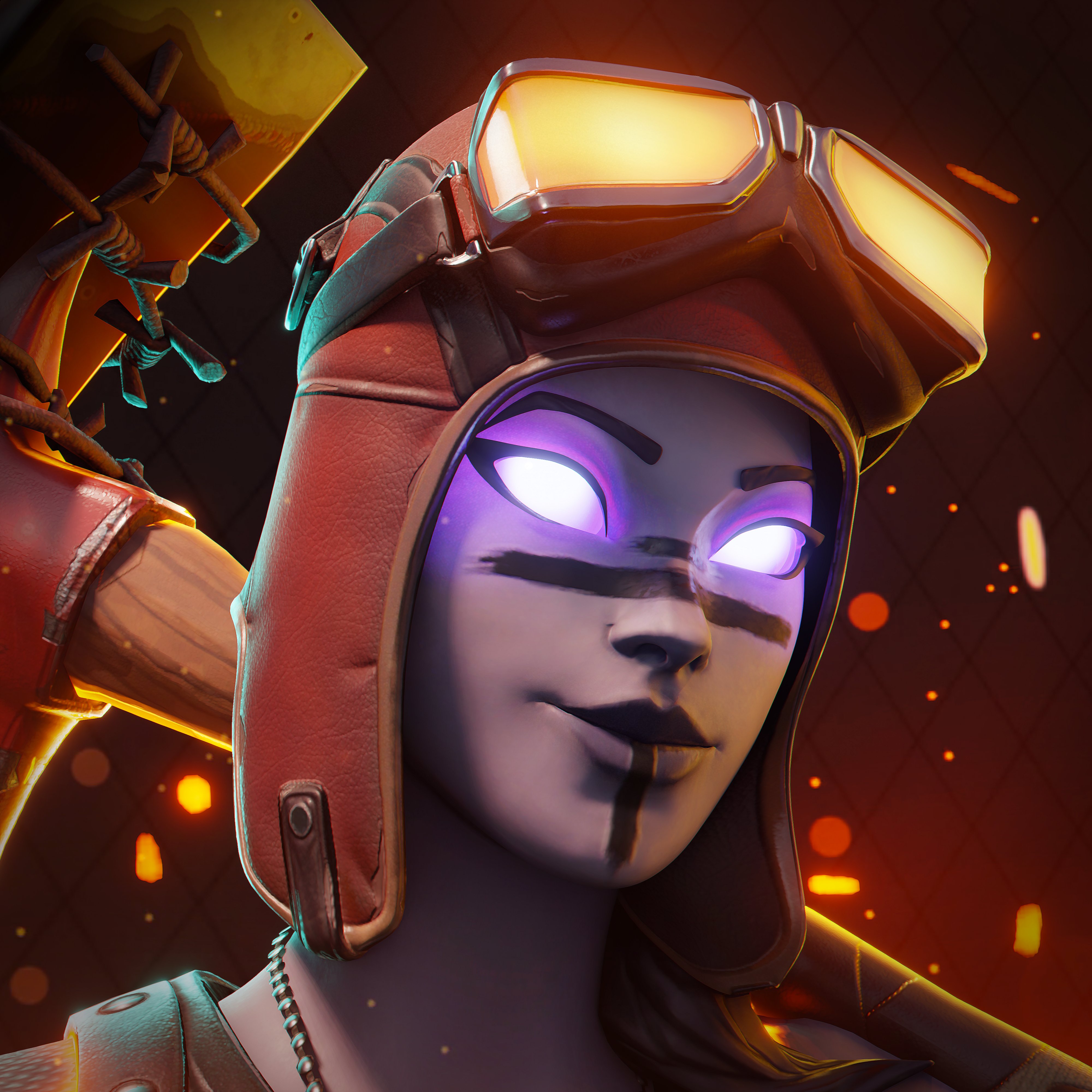 Blaze Fortnite Wallpapers