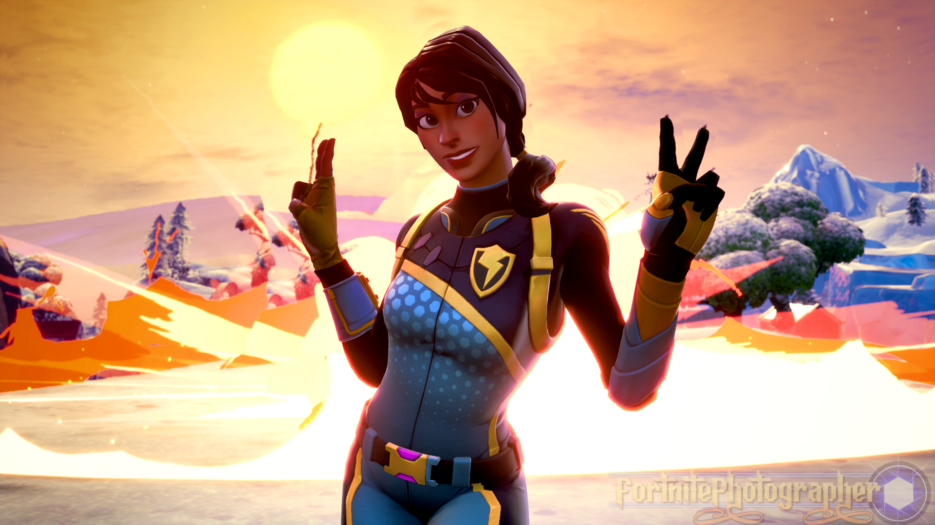 Bolt Fortnite Wallpapers