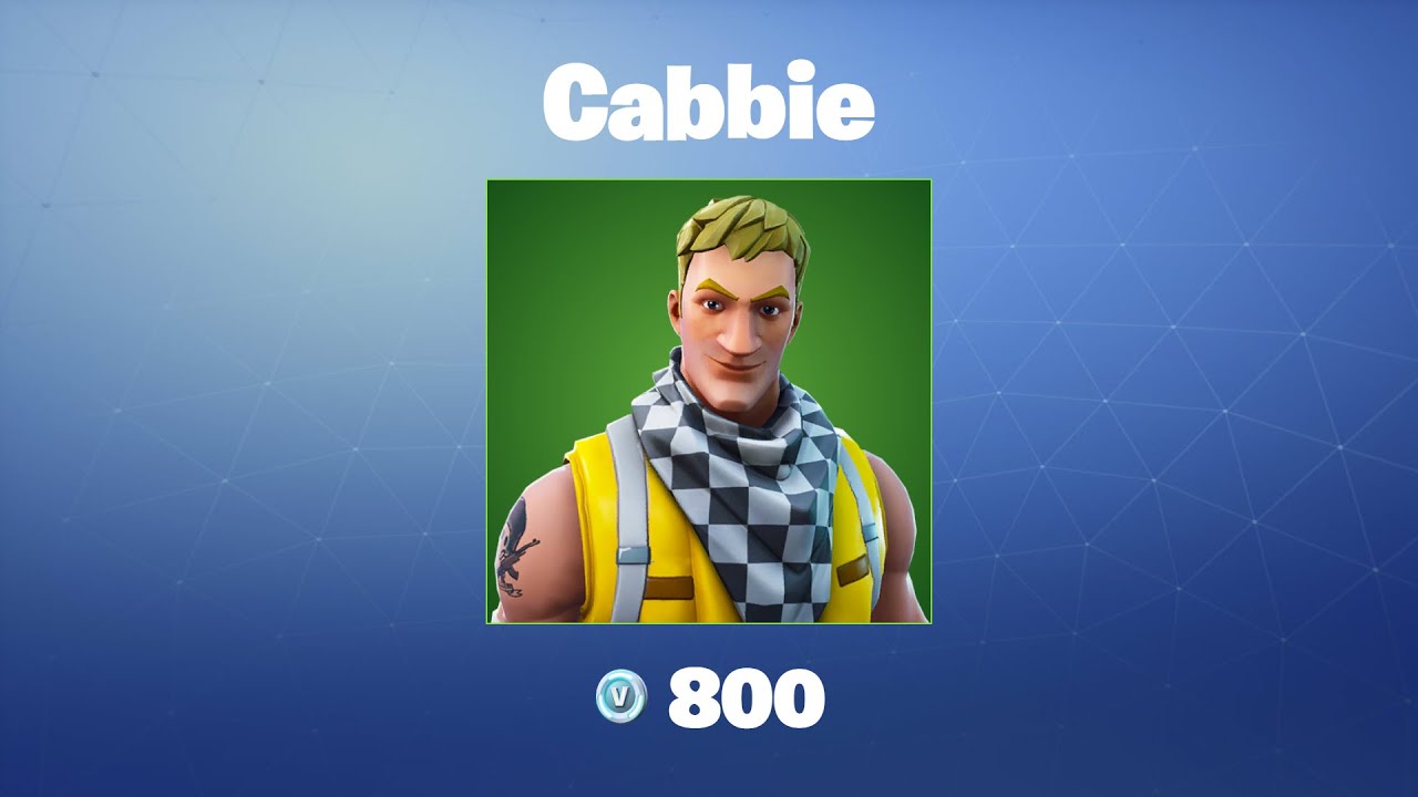 Cabbie Fortnite Wallpapers