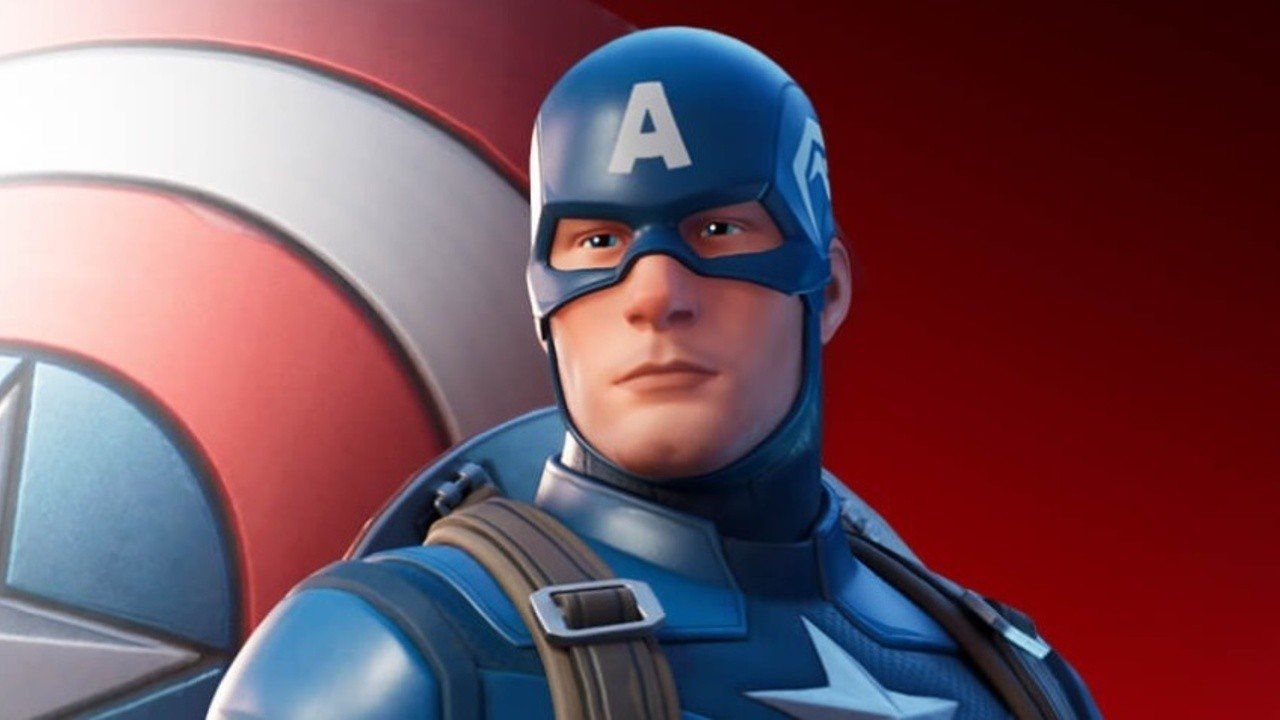 Captain America Fortnite Wallpapers