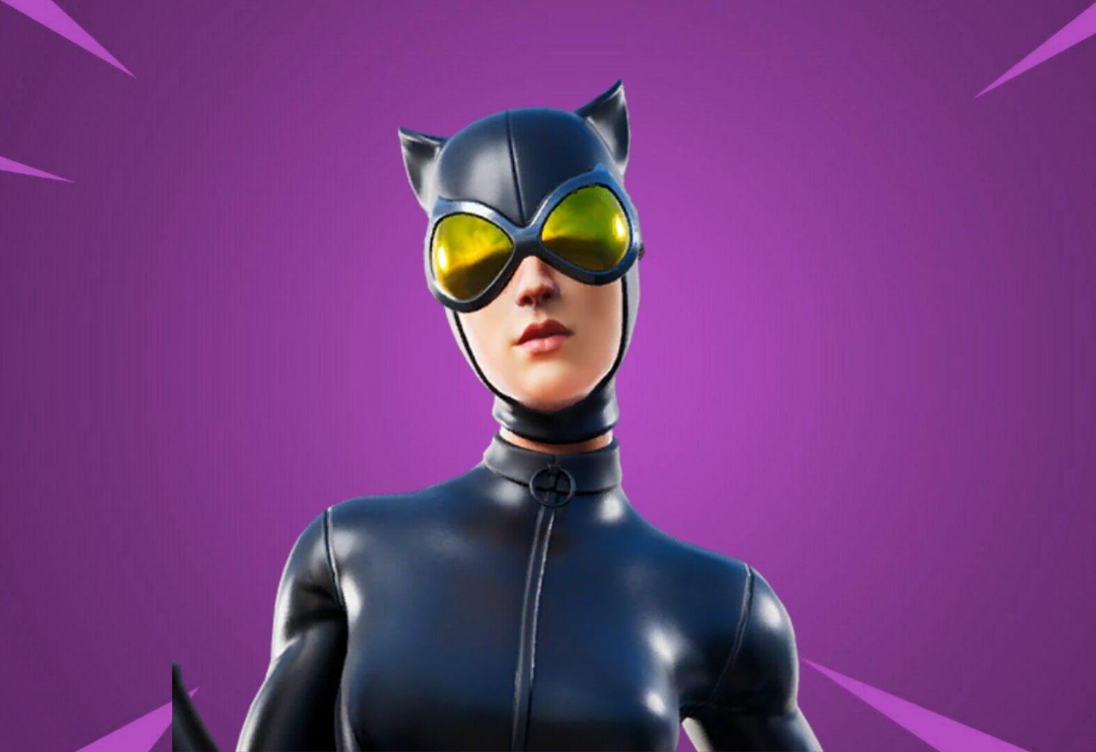 Catwoman Comic Book Outfit Fortnite Wallpapers