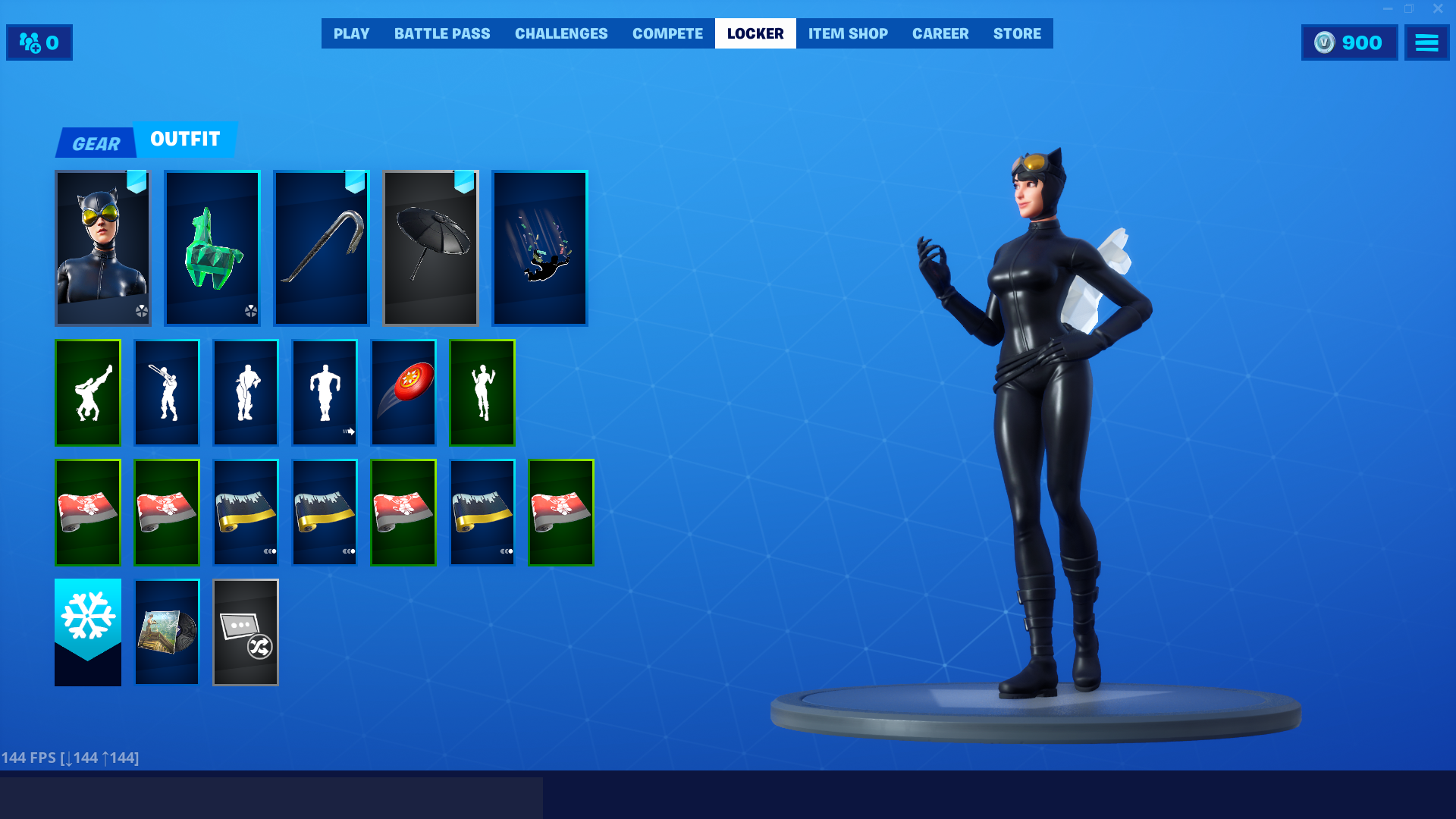 Catwoman Comic Book Outfit Fortnite Wallpapers