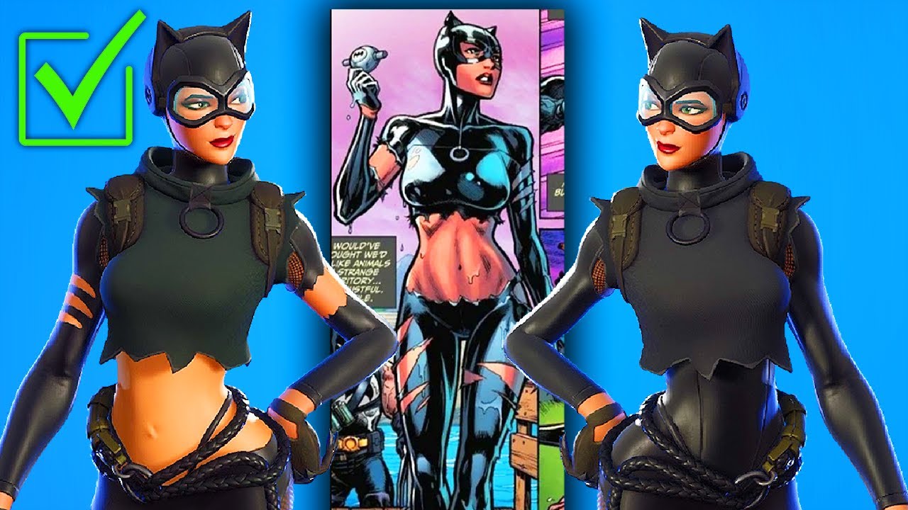 Catwoman Zero Fortnite Wallpapers