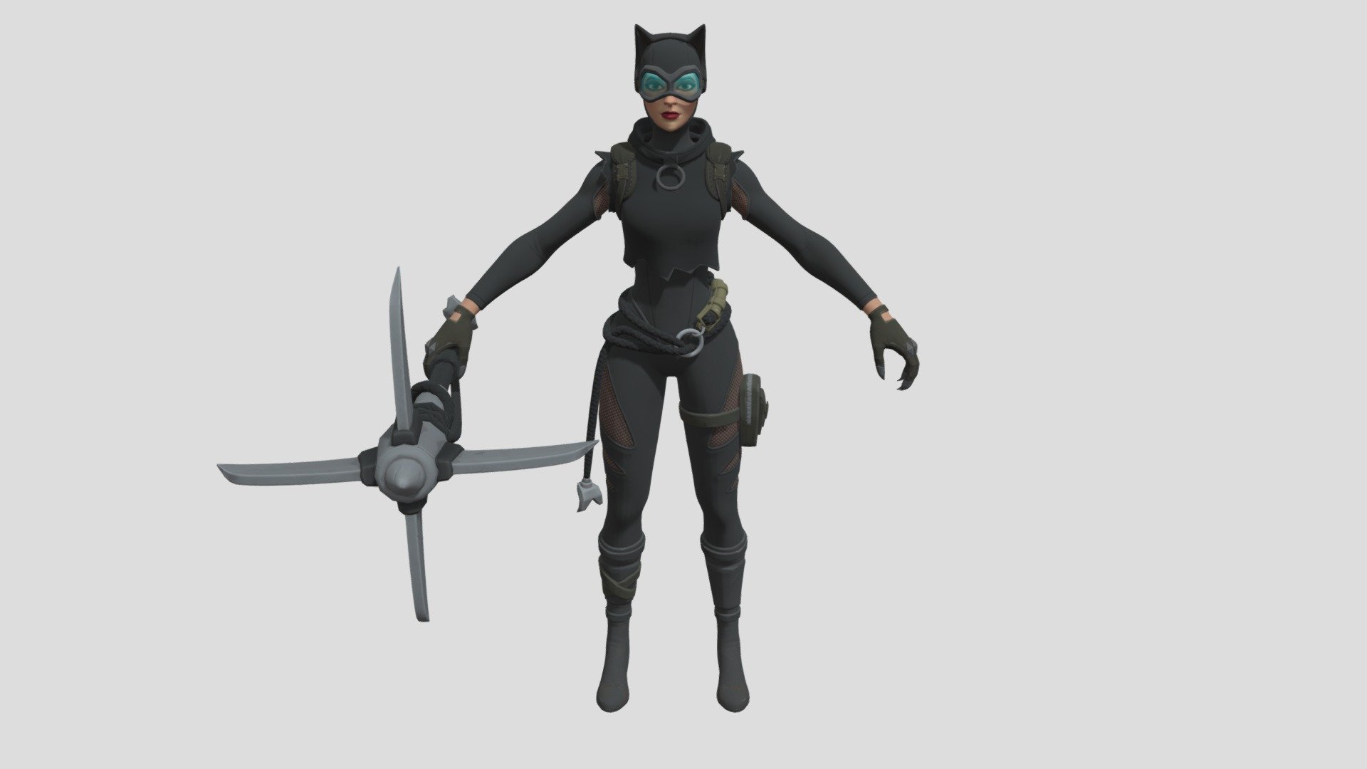 Catwoman Zero Fortnite Wallpapers