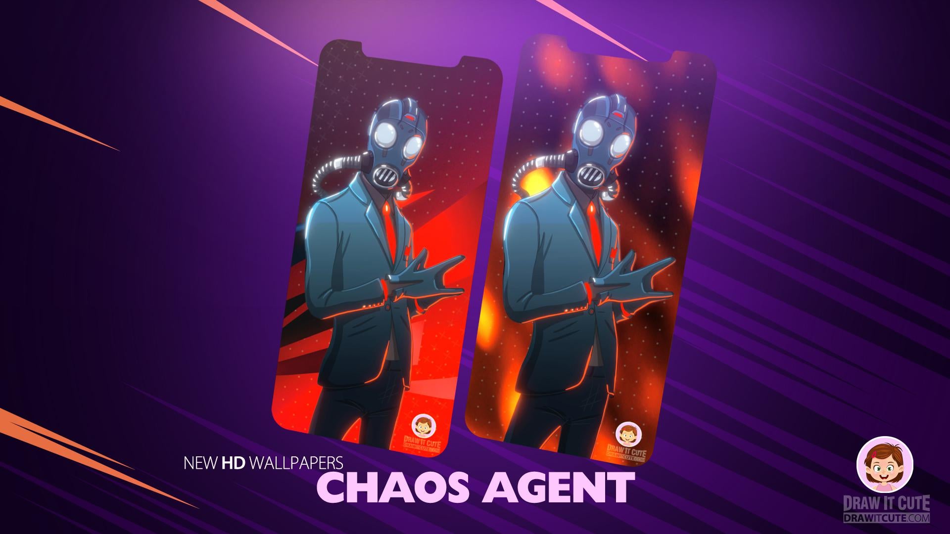 Chaos Agent Fortnite Wallpapers