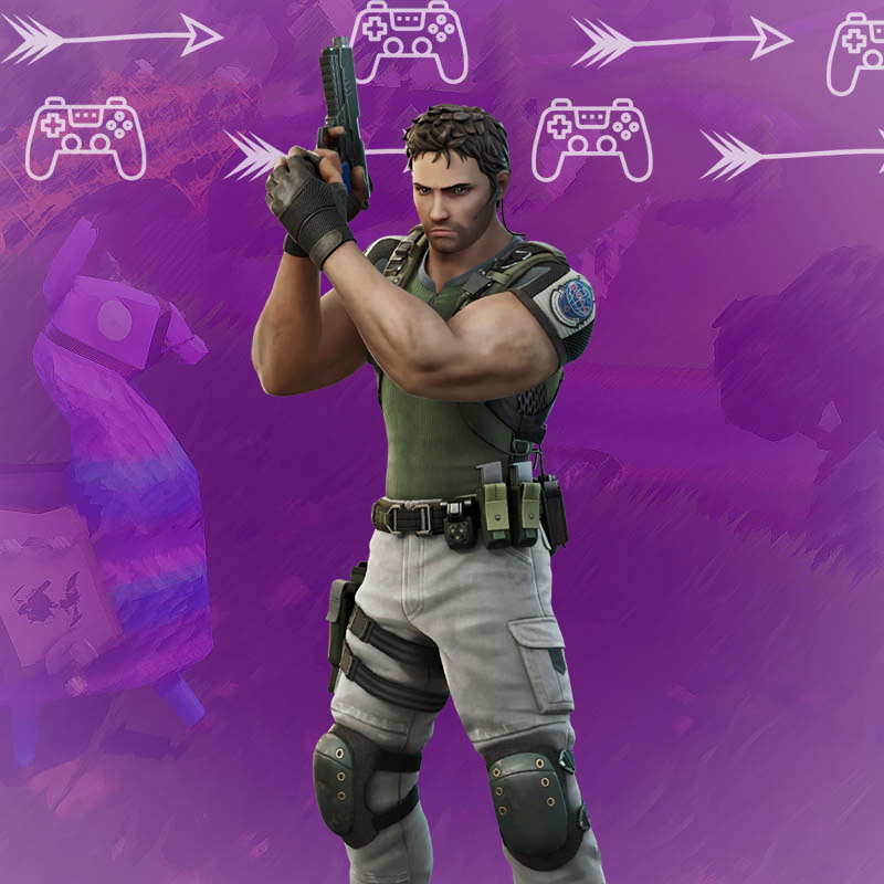 Chris Redfield Fortnite Wallpapers