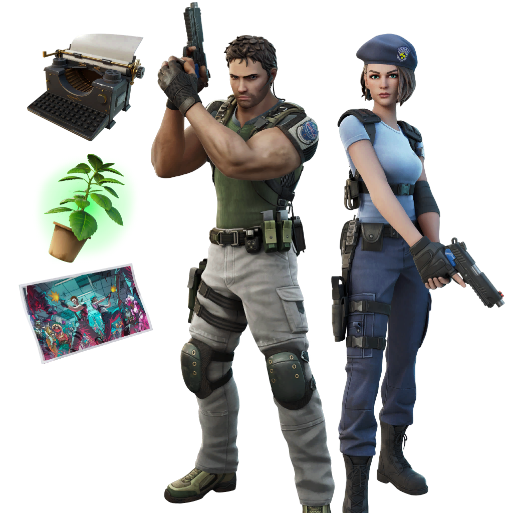 Chris Redfield Fortnite Wallpapers