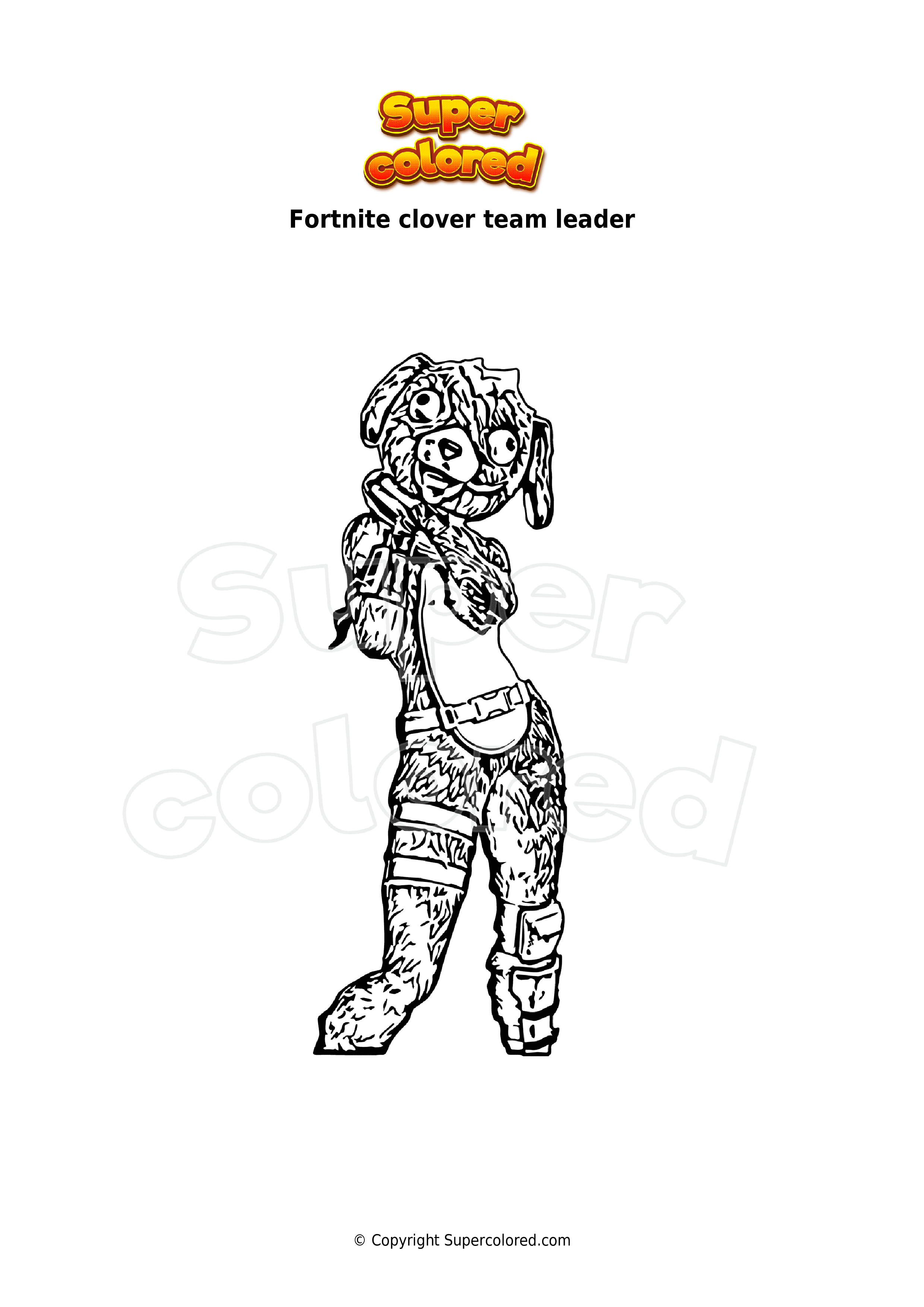 Clover Team Leader Fortnite Wallpapers