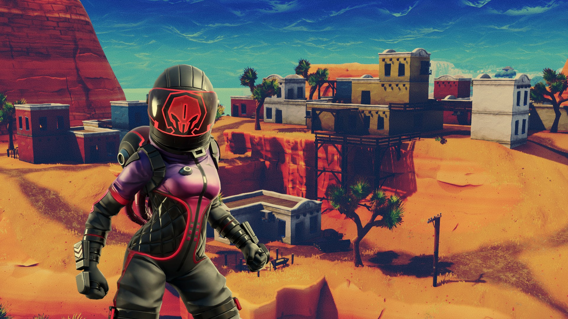 Corrupted Voyager Fortnite Wallpapers