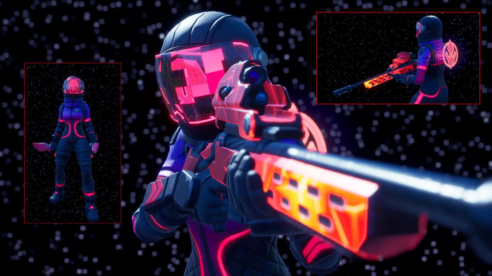 Corrupted Voyager Fortnite Wallpapers