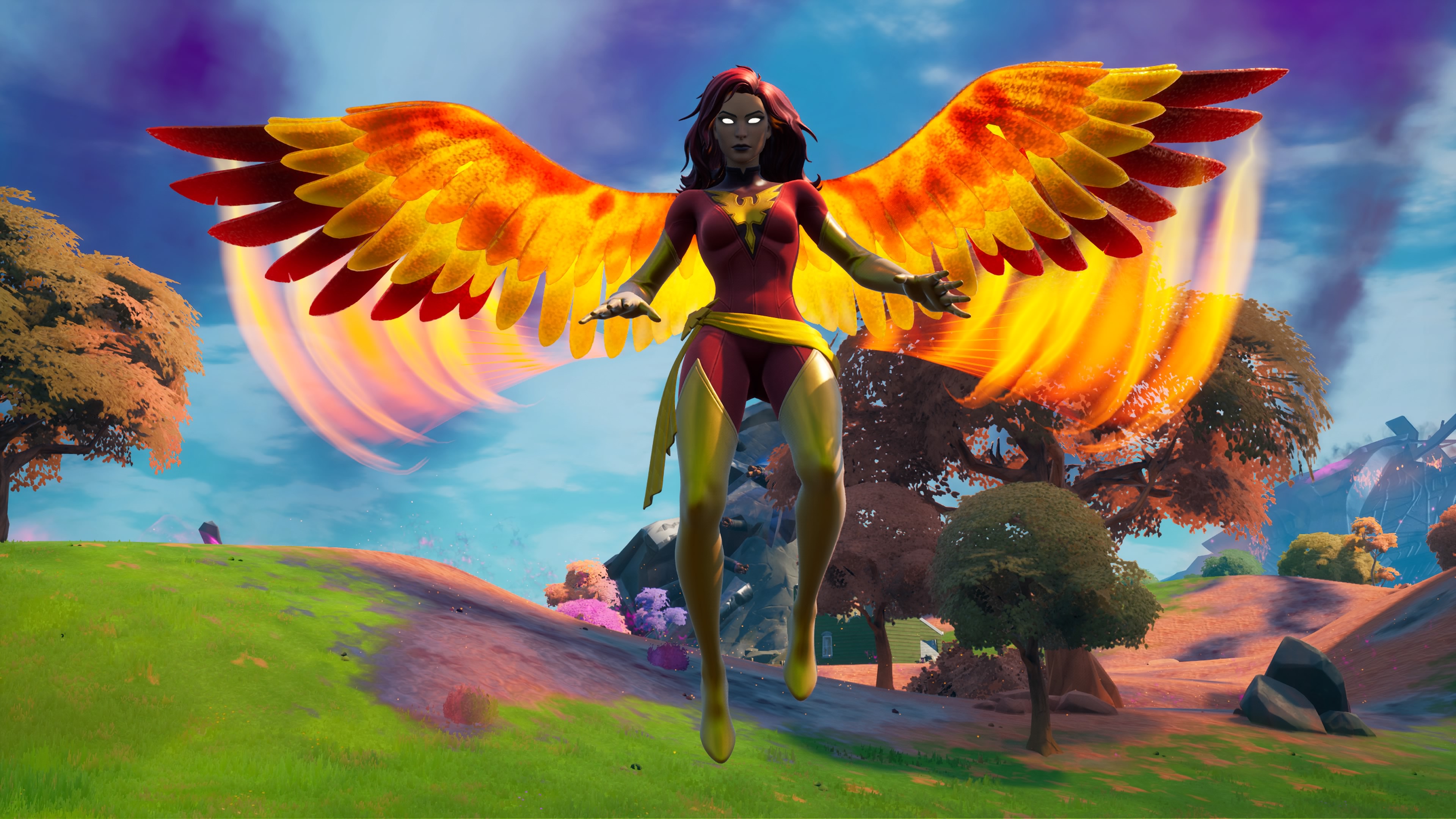 Dark Phoenix Fortnite Wallpapers