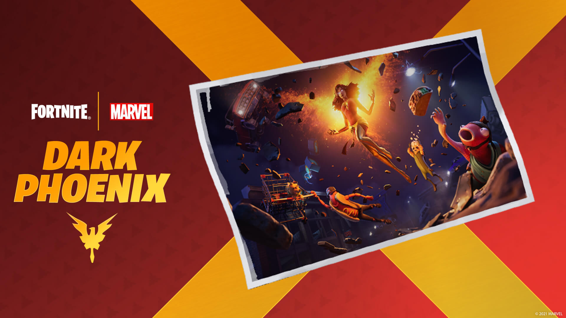 Dark Phoenix Fortnite Wallpapers