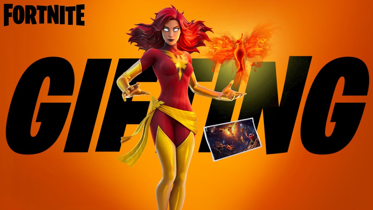 Dark Phoenix Fortnite Wallpapers