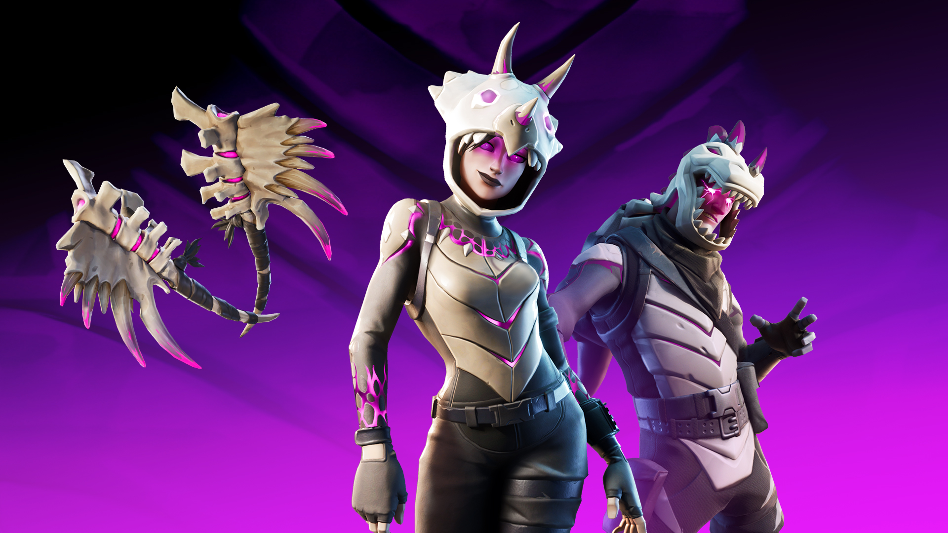 Dark Tricera Ops Fortnite Wallpapers