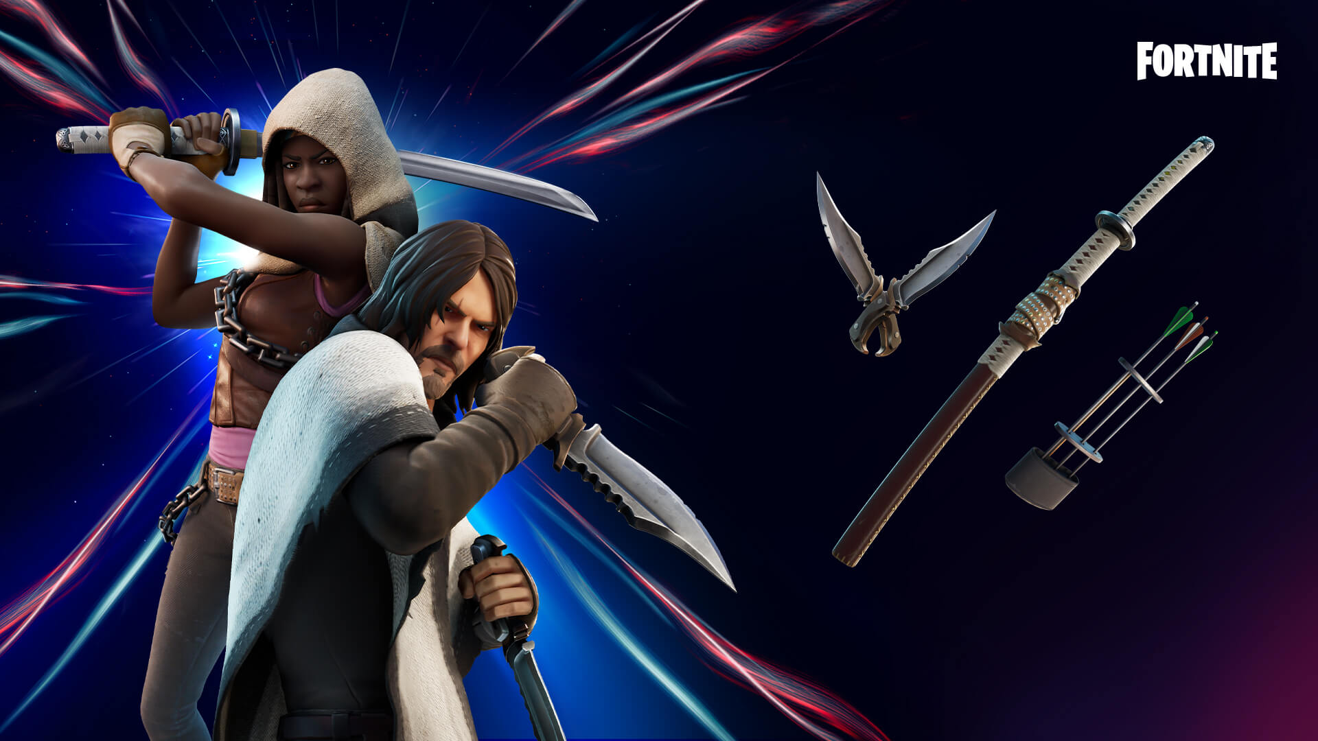 Daryl Dixon Fortnite Wallpapers