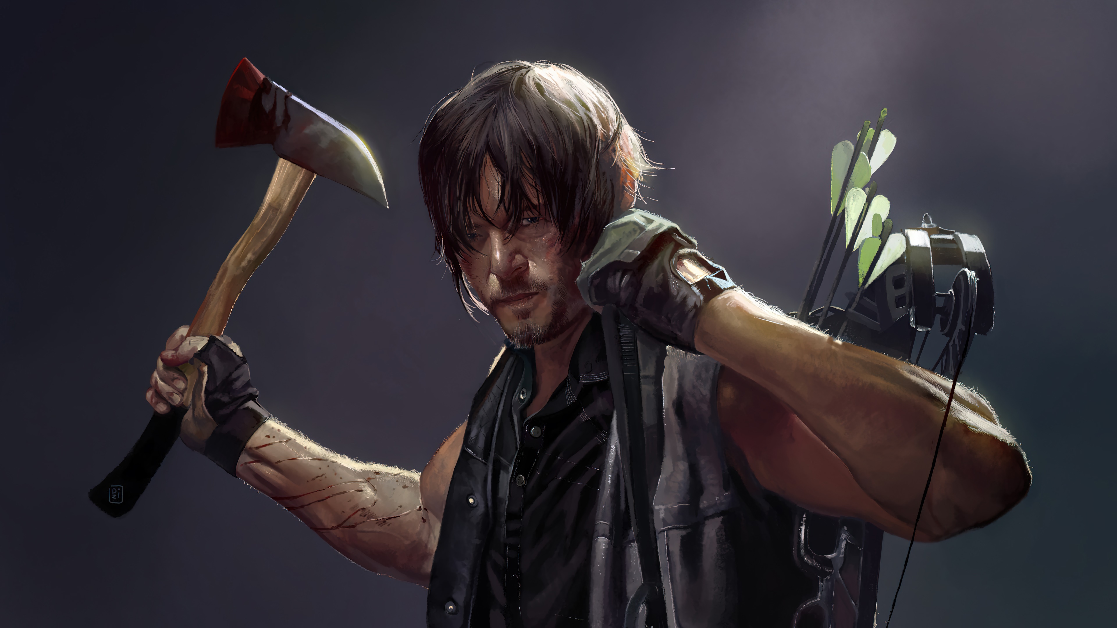 Daryl Dixon Fortnite Wallpapers