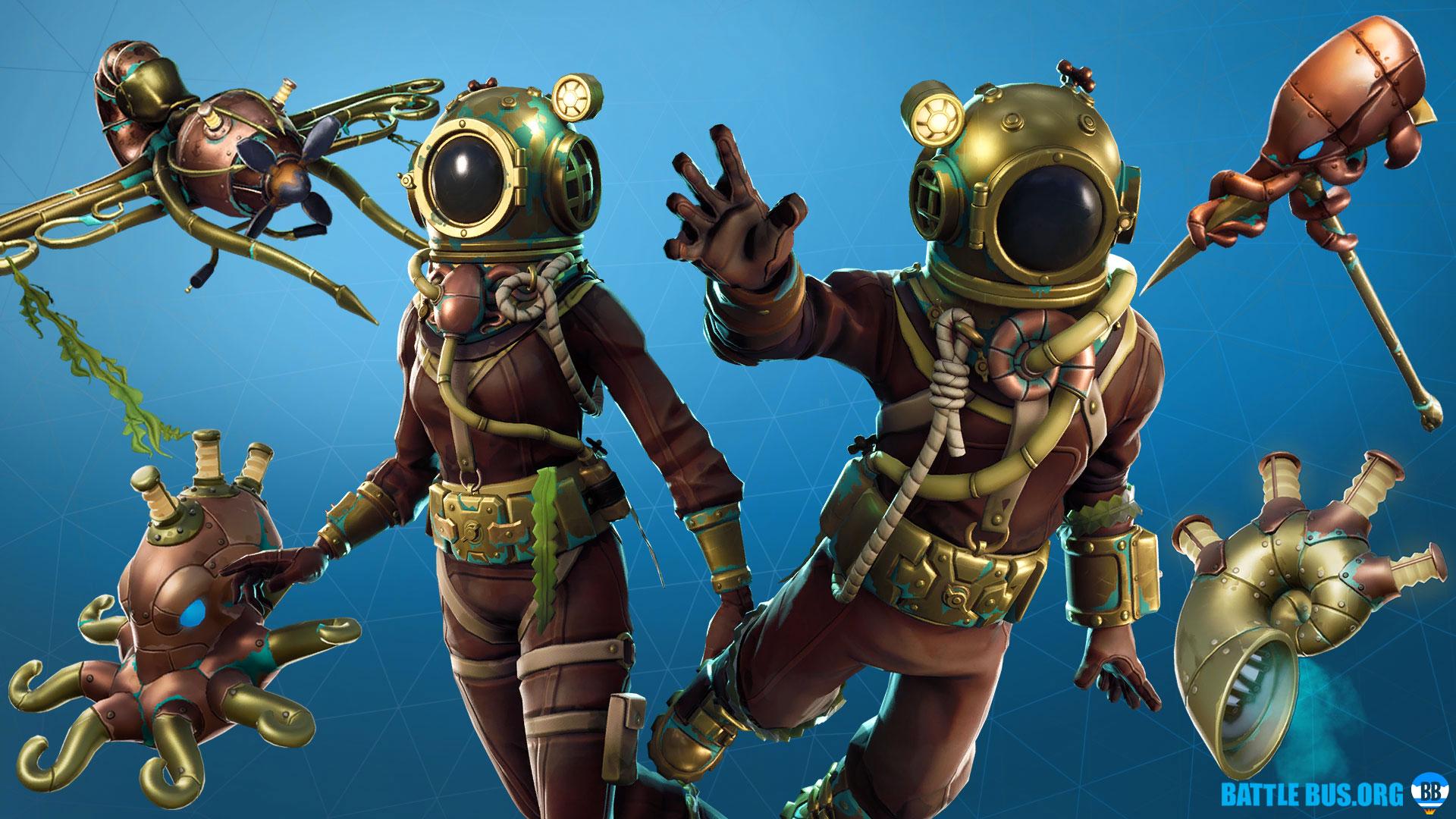 Deep Sea Dominator Fortnite Wallpapers