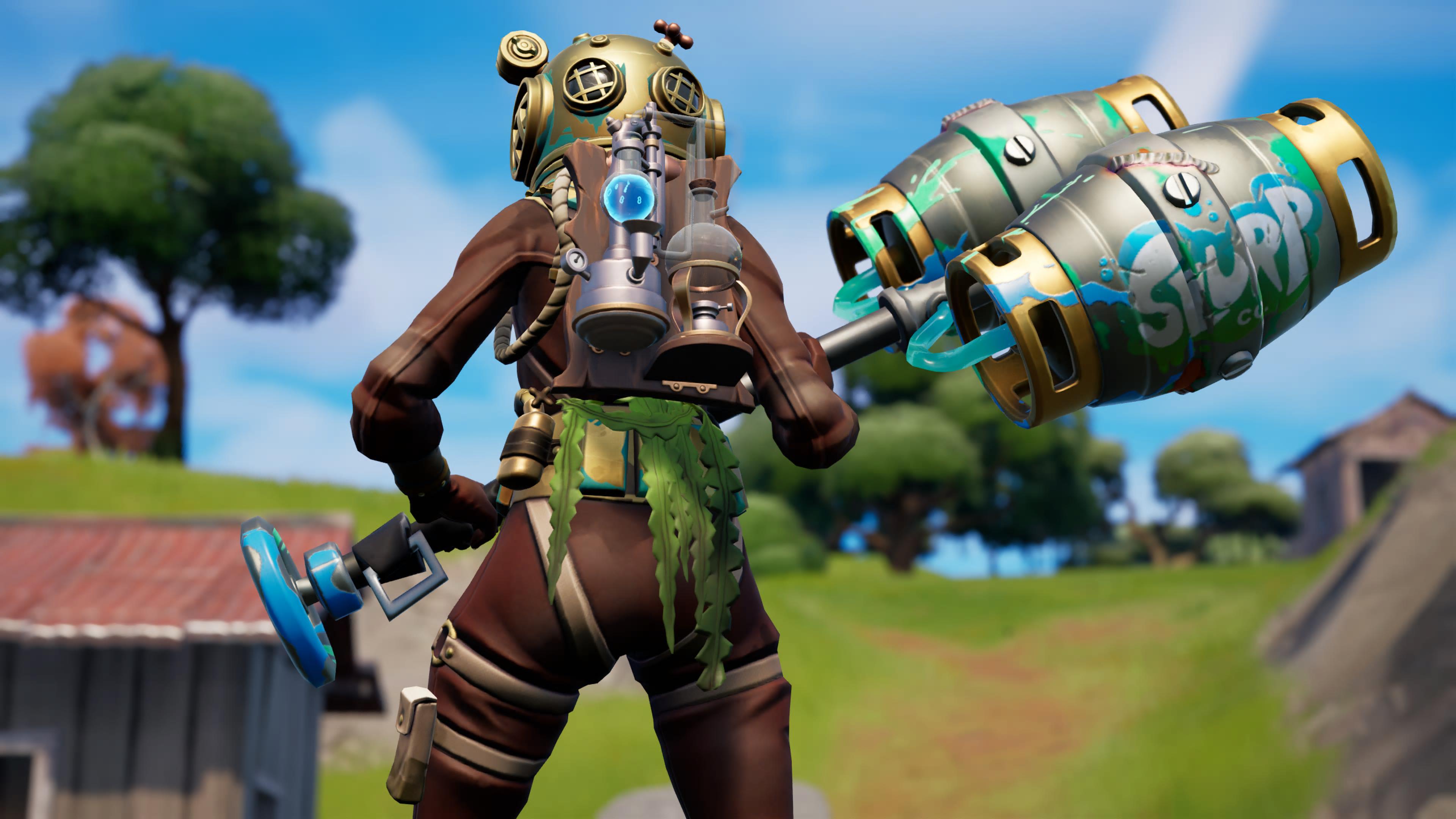 Deep Sea Dominator Fortnite Wallpapers