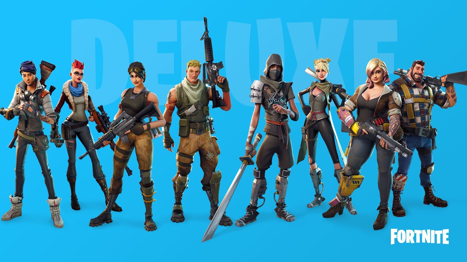 Default Skins Fortnite Wallpapers