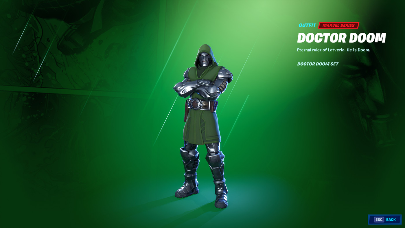 Doctor Doom Fortnite Wallpapers