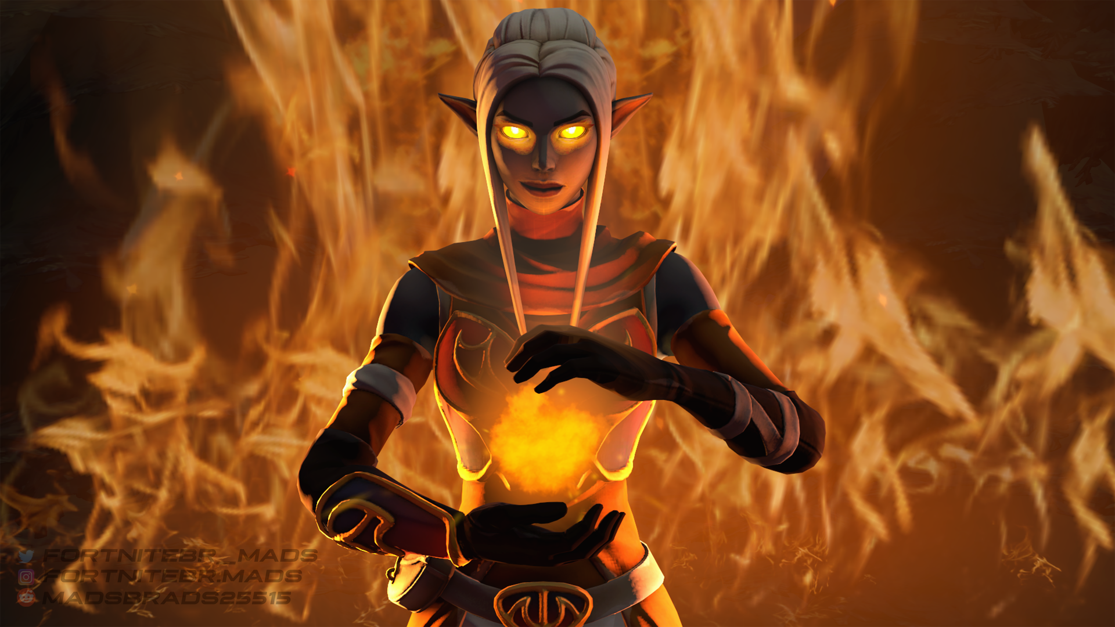 Ember Fortnite Wallpapers