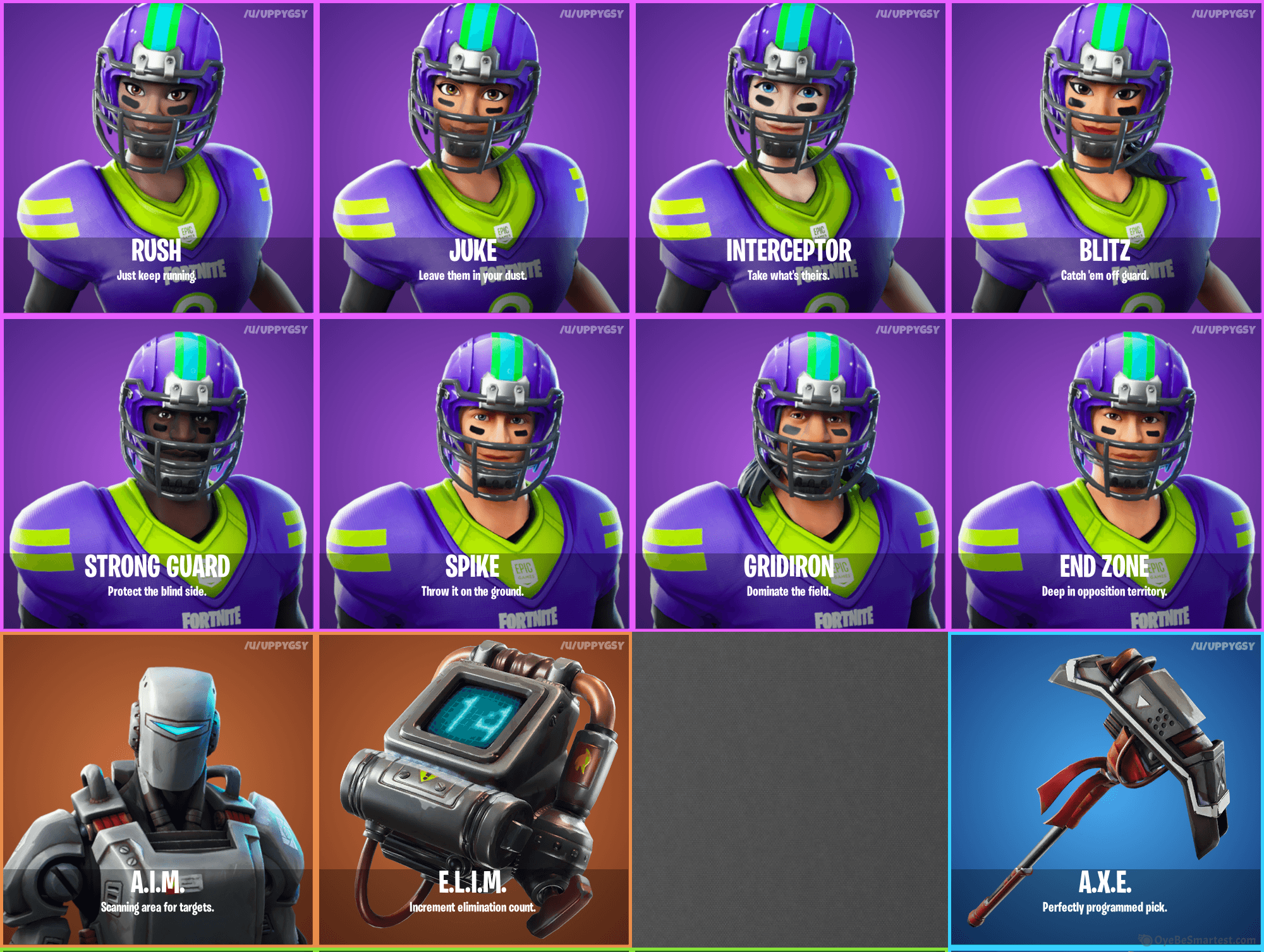 Football Fortnite Skins Wallpapers