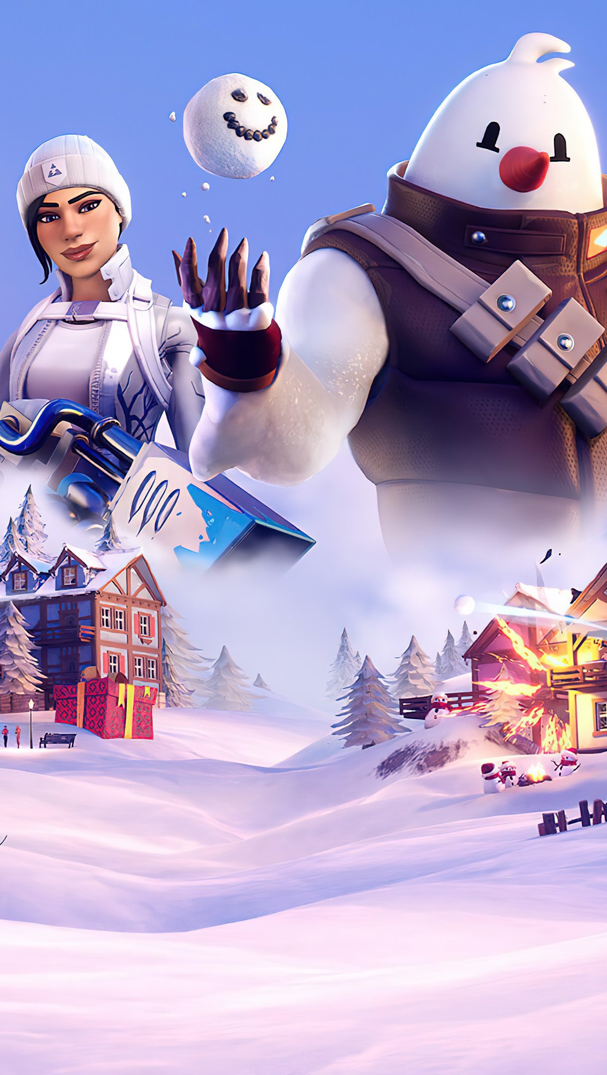 Fortnite Christmas Wallpapers