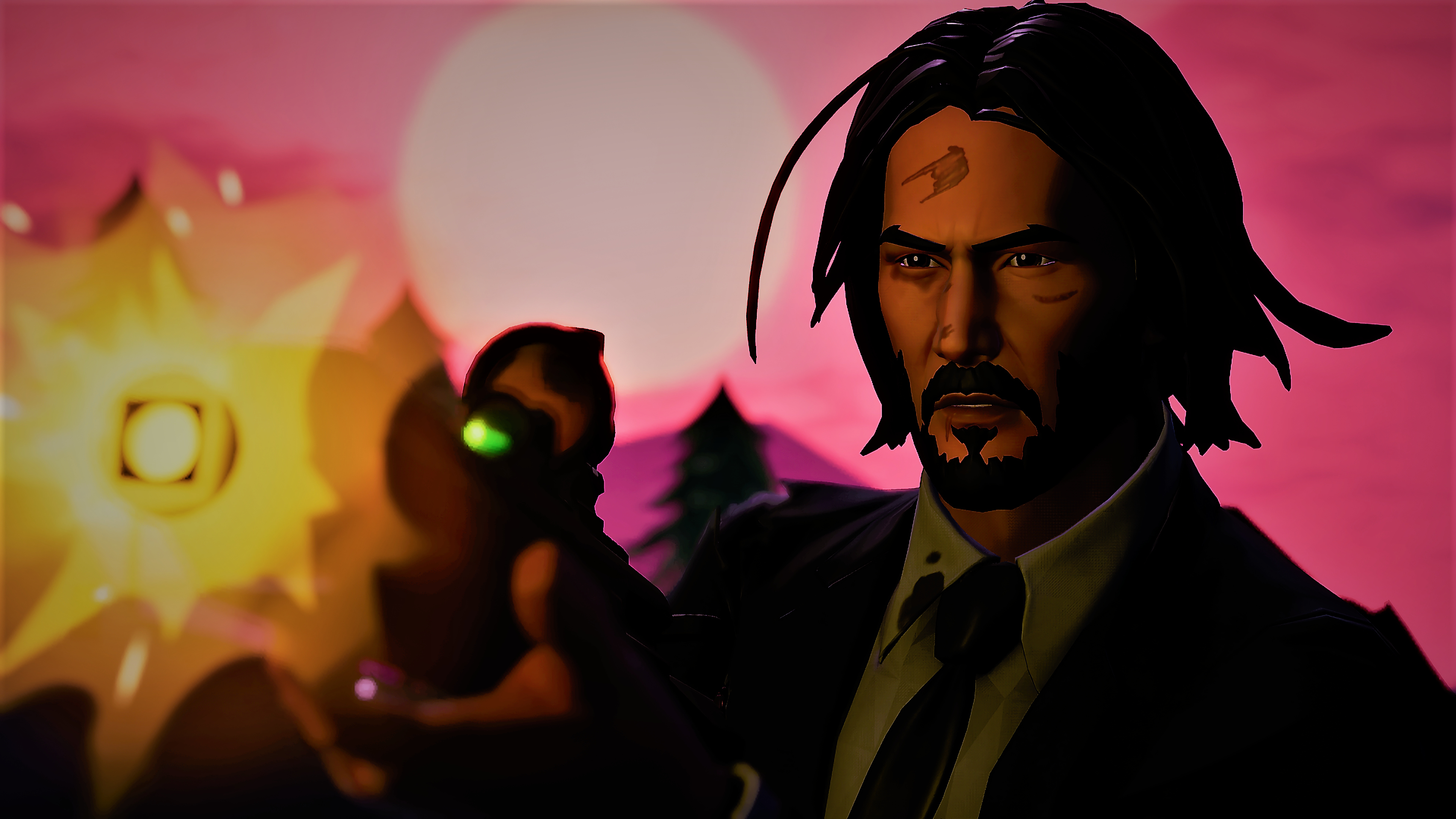 Fortnite John Wick Wallpapers