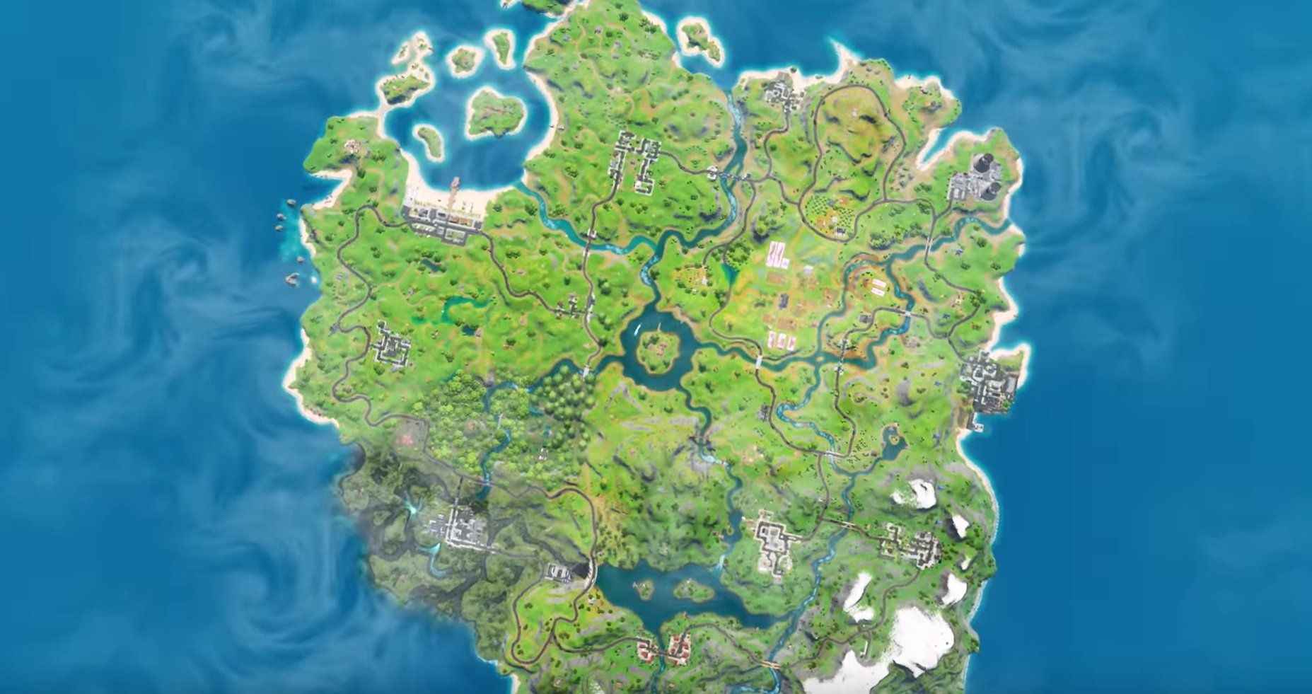 Fortnite Map Wallpapers