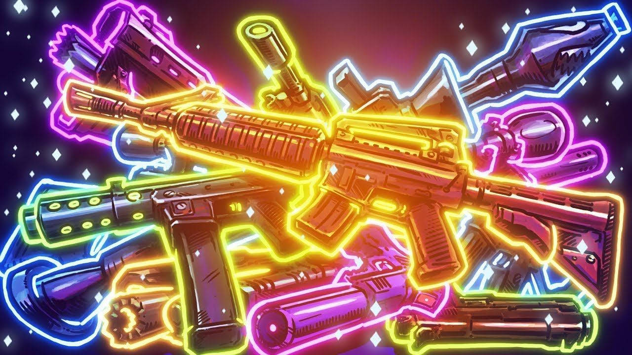 Fortnite Weapons Wallpapers