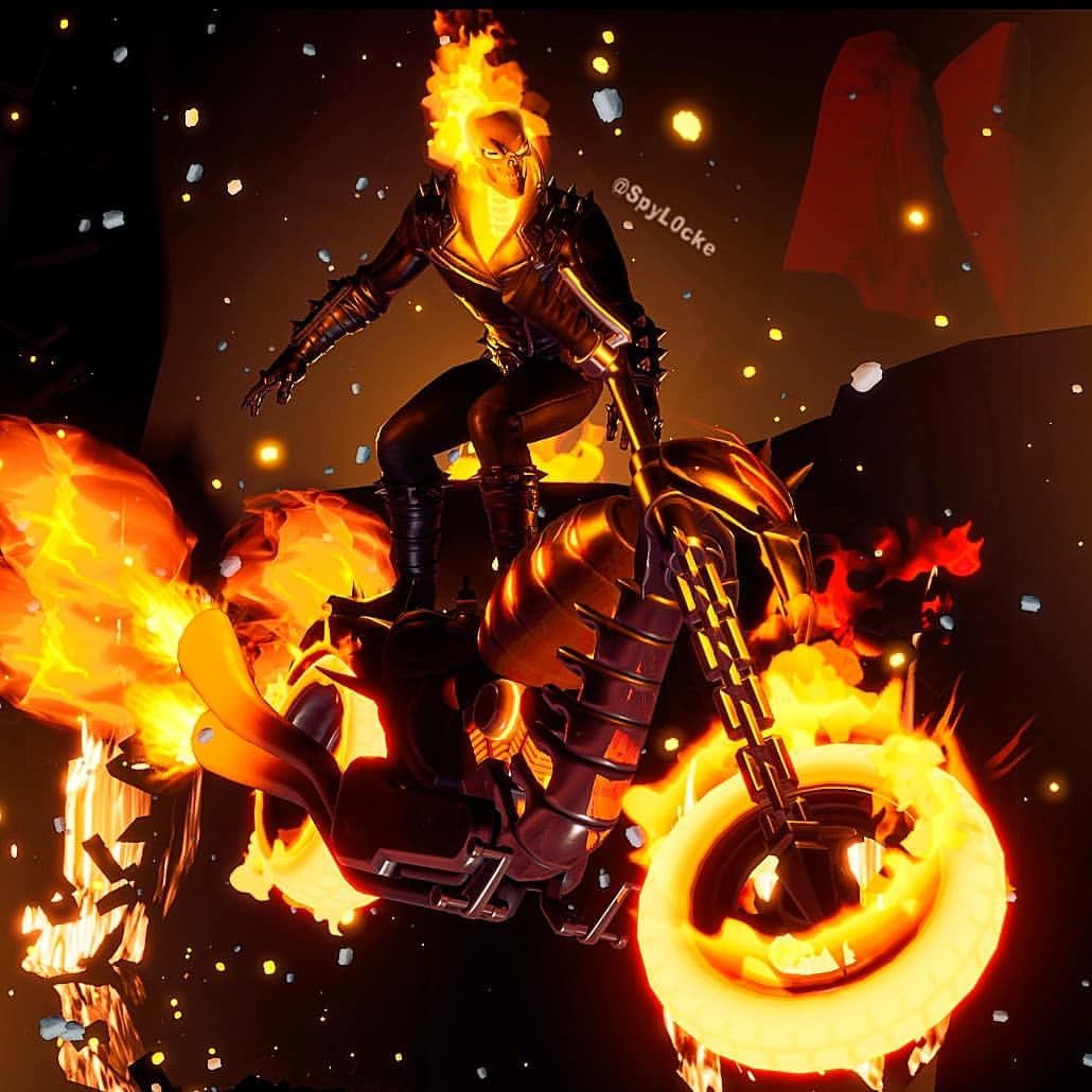 Ghost Rider Fortnite Wallpapers