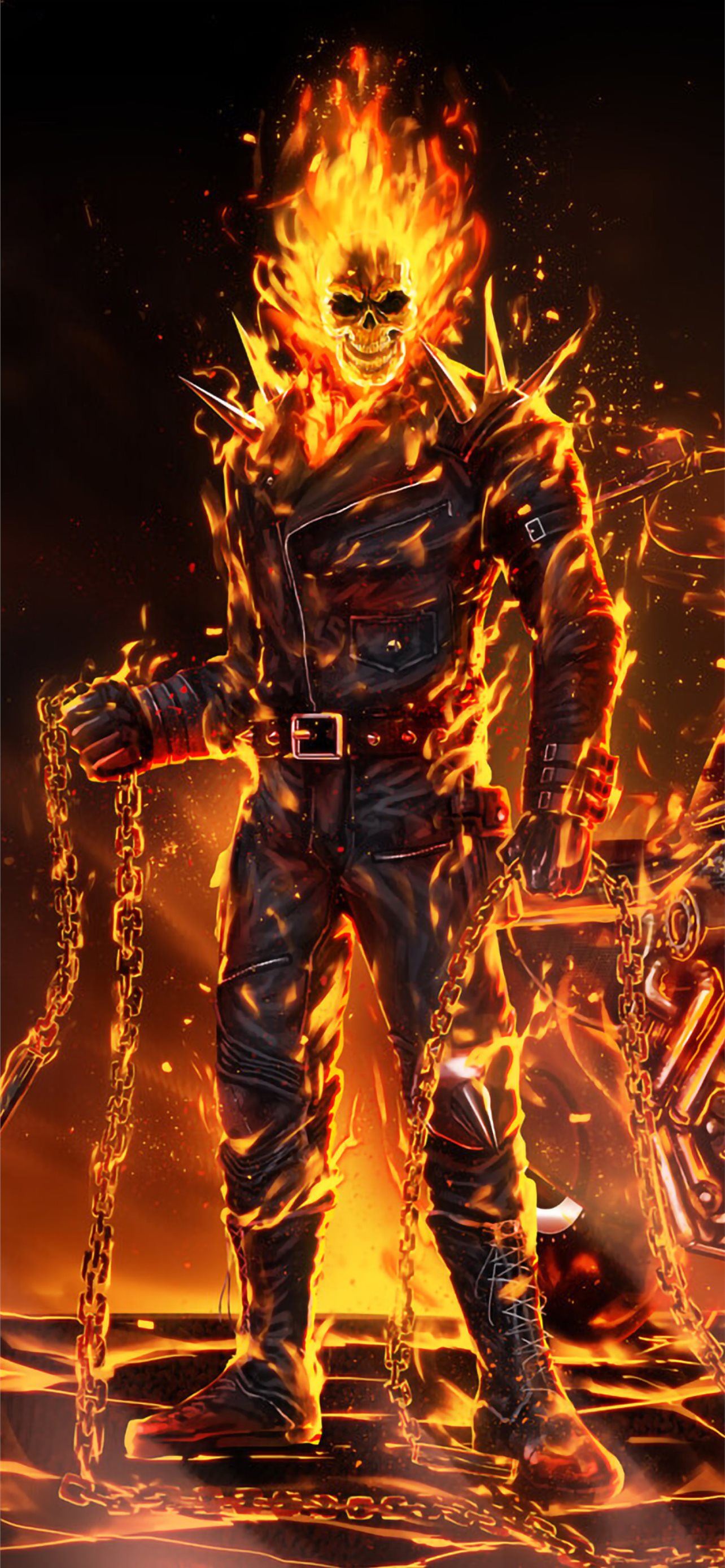 Ghost Rider Fortnite Wallpapers