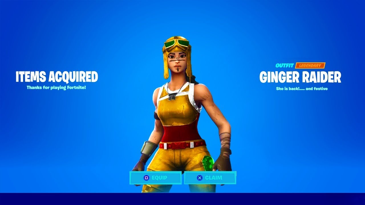 Gingerbread Raider Fortnite Wallpapers