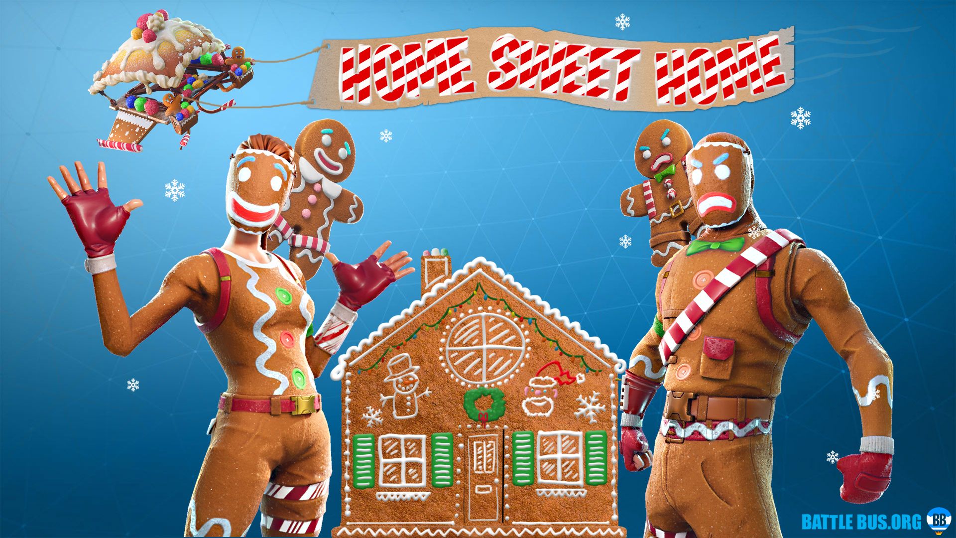 Gingerbread Raider Fortnite Wallpapers