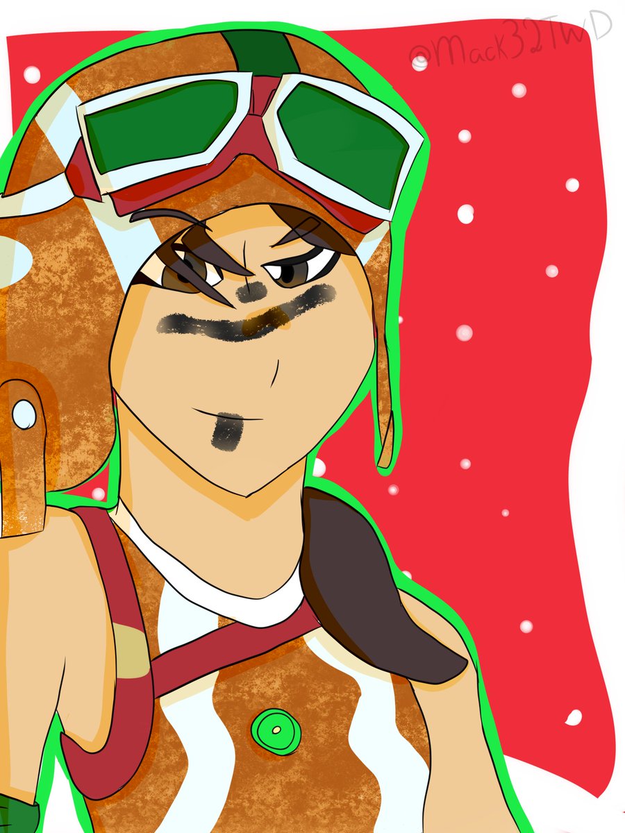 Gingerbread Raider Fortnite Wallpapers