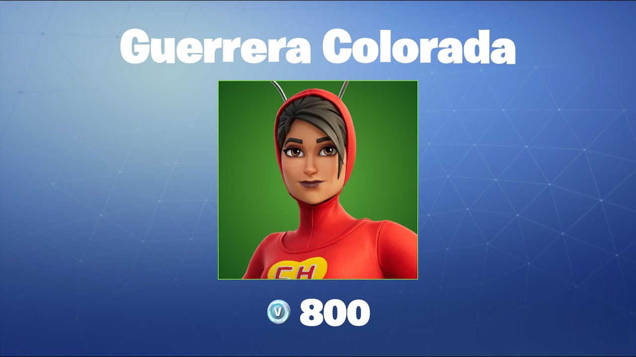 Guerrera Colorada Fortnite Wallpapers