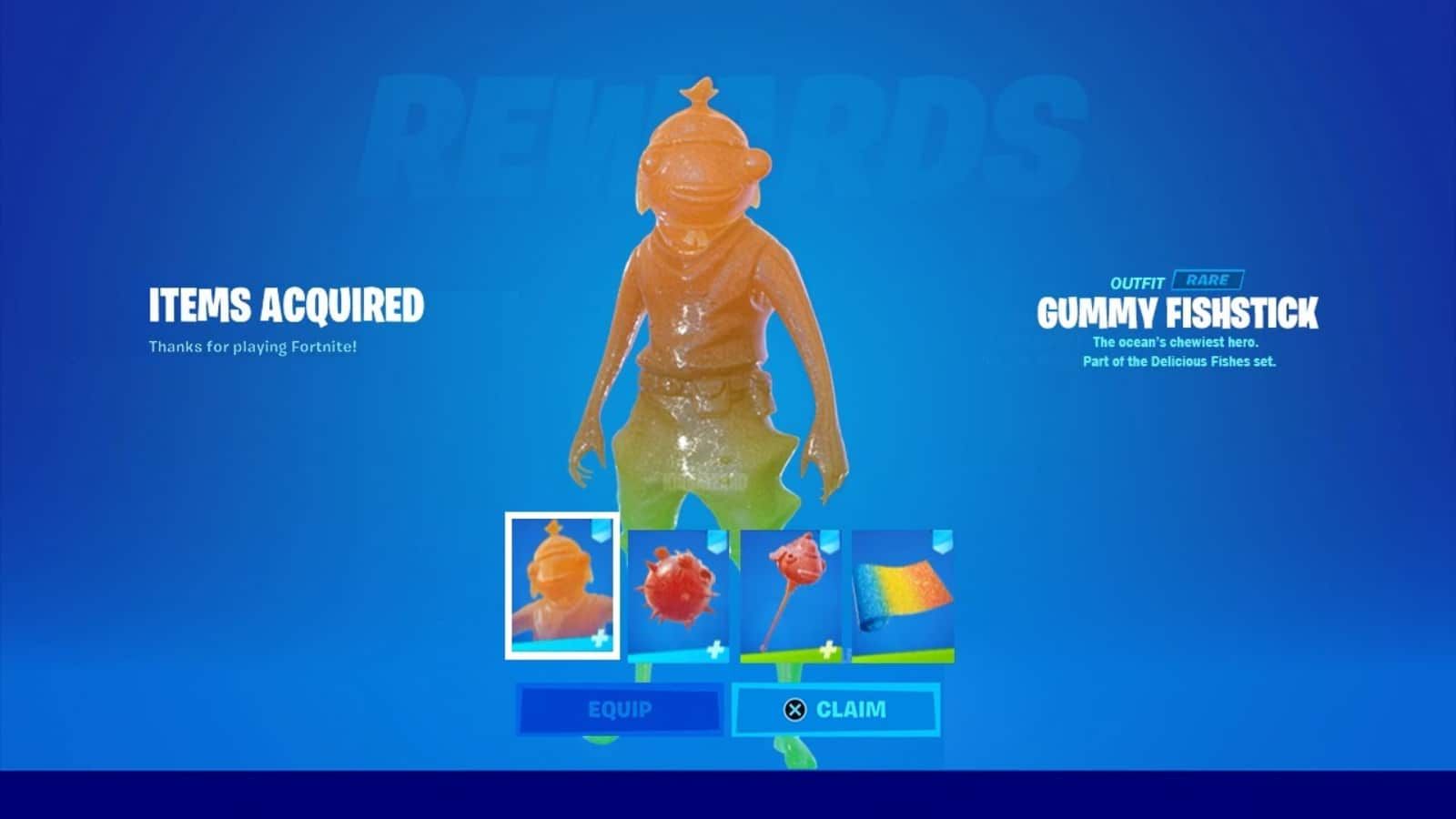 Gummy Fishstick Fortnite Wallpapers