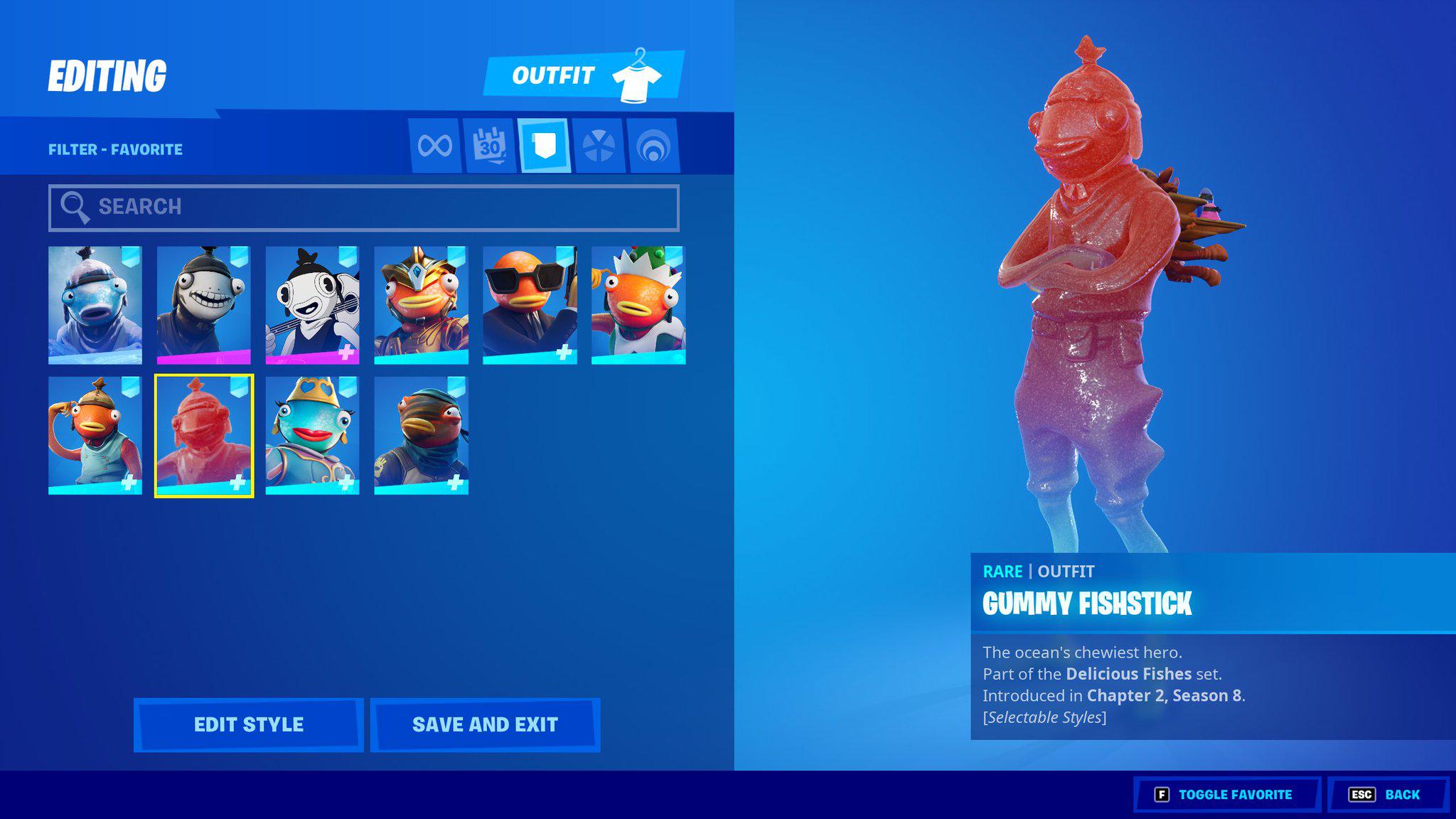 Gummy Fishstick Fortnite Wallpapers