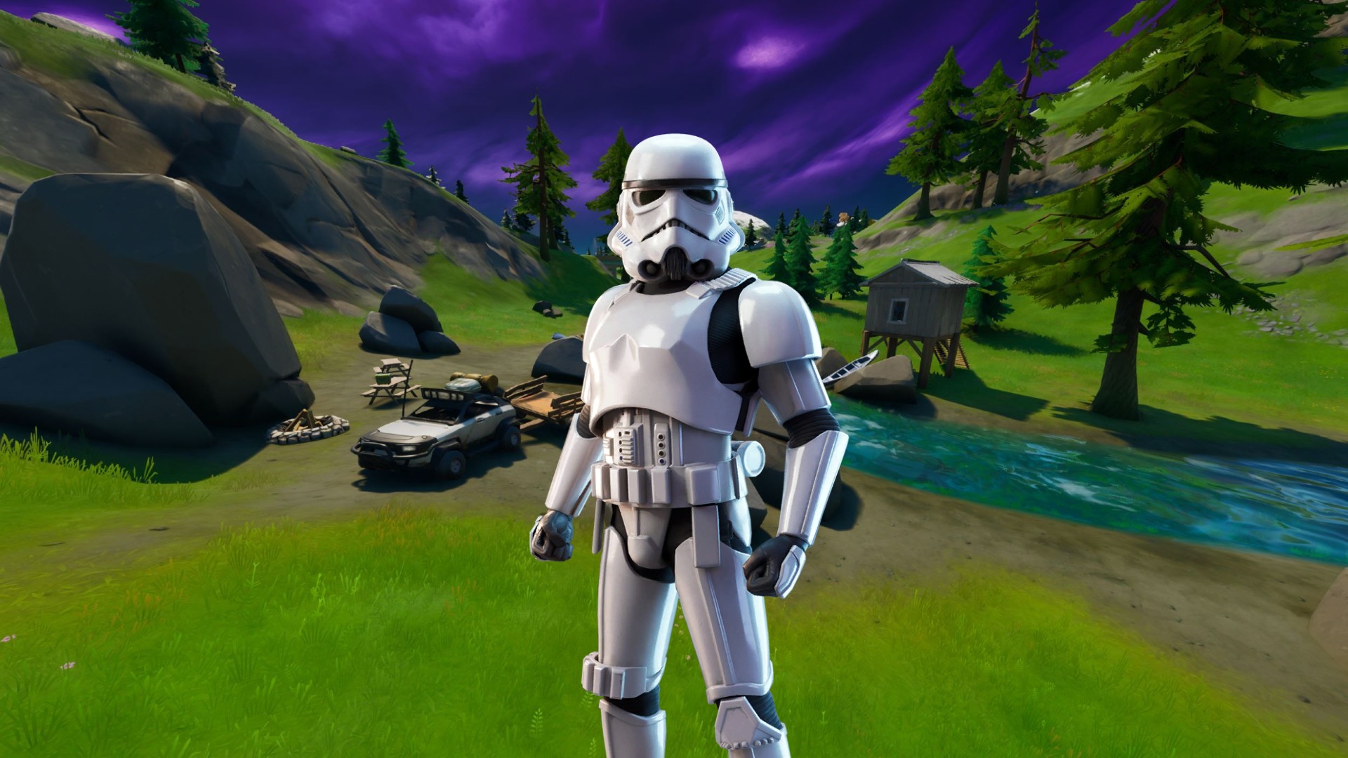 Imperial Stormtrooper Fortnite Wallpapers