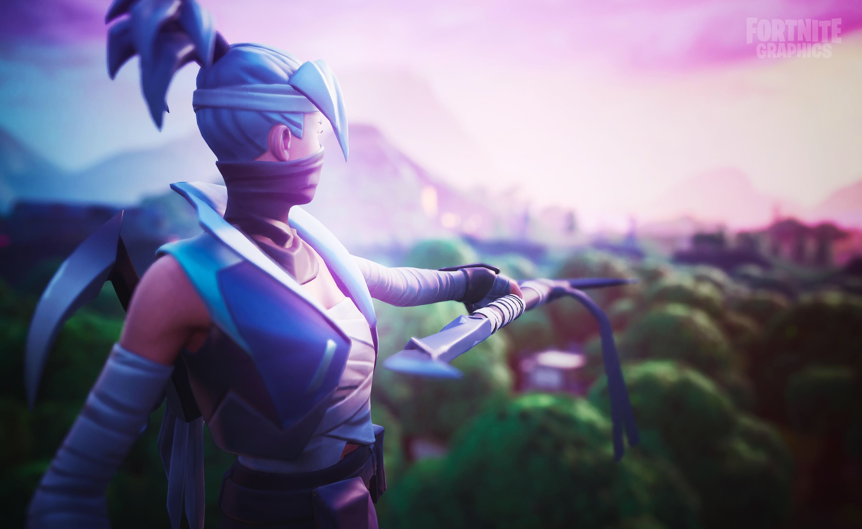 Indigo Kuno Fortnite Wallpapers