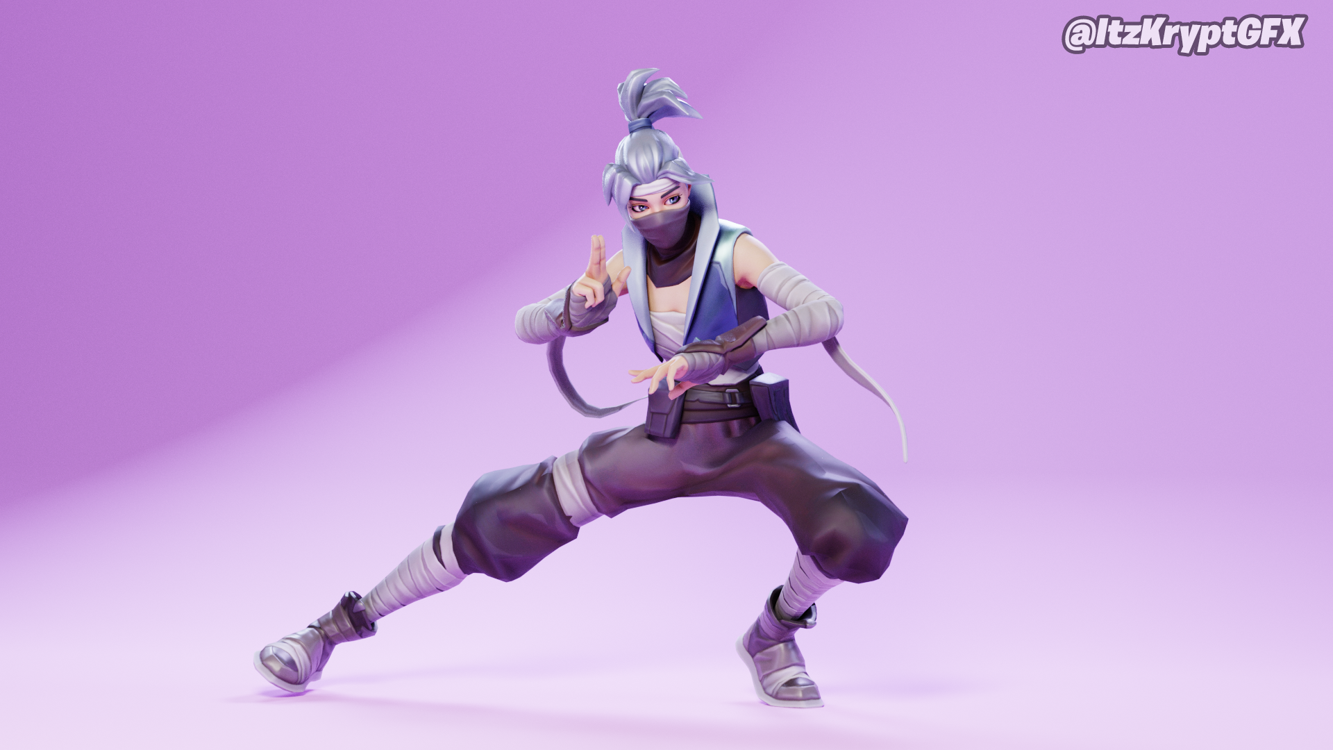 Indigo Kuno Fortnite Wallpapers