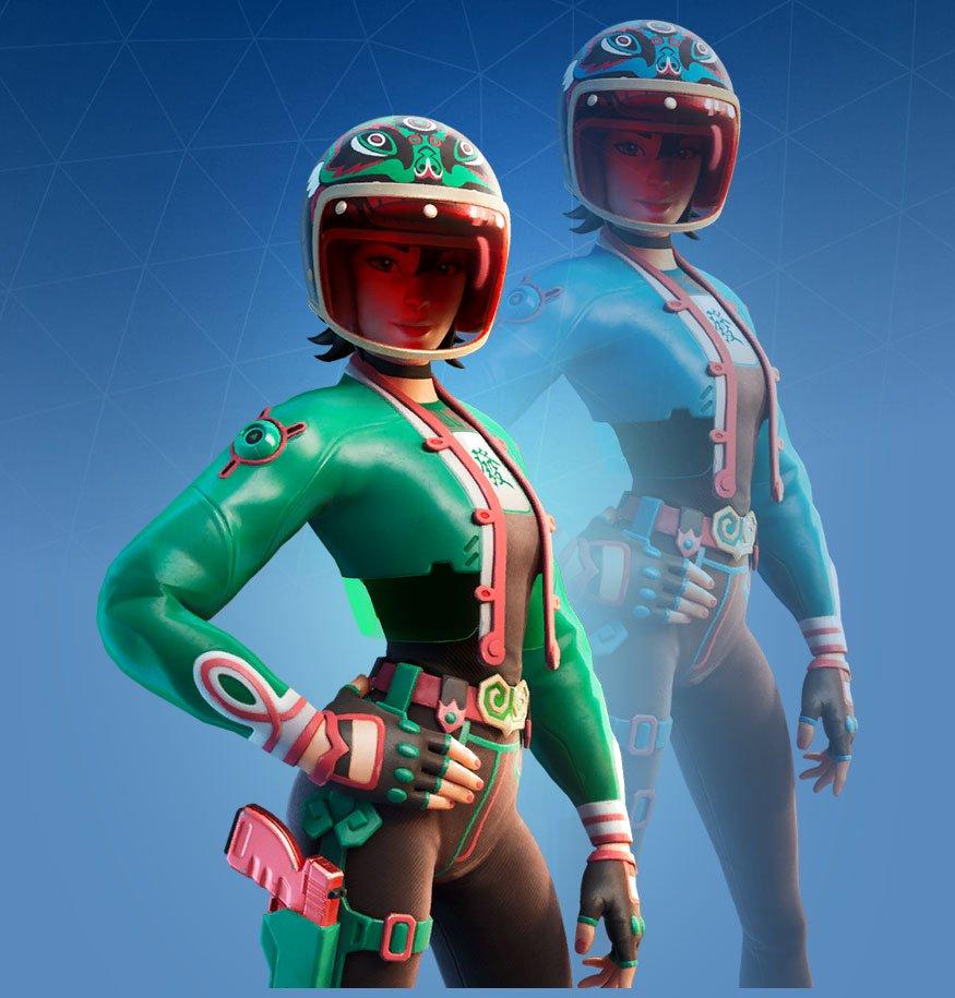 Jade Racer Fortnite Wallpapers