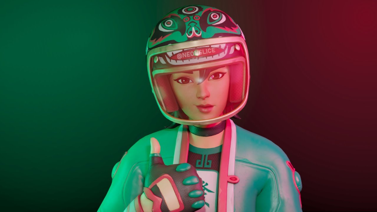 Jade Racer Fortnite Wallpapers