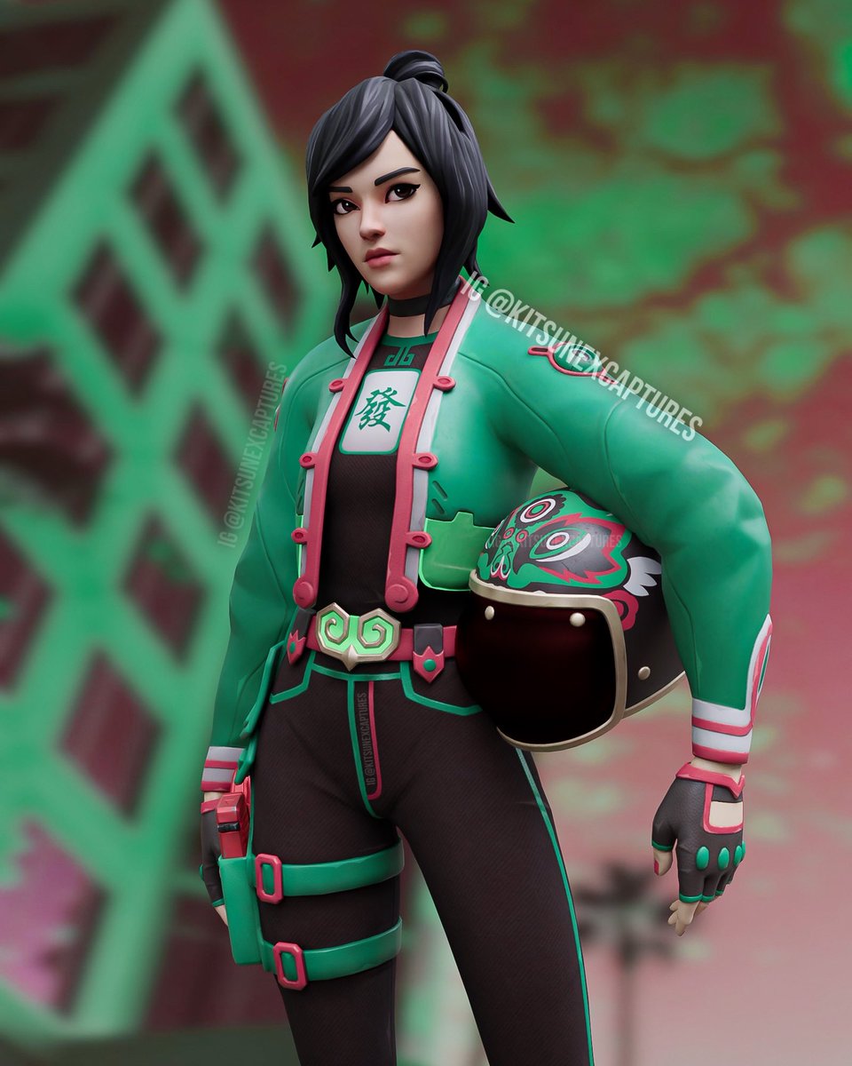 Jade Racer Fortnite Wallpapers