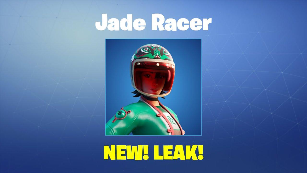 Jade Racer Fortnite Wallpapers