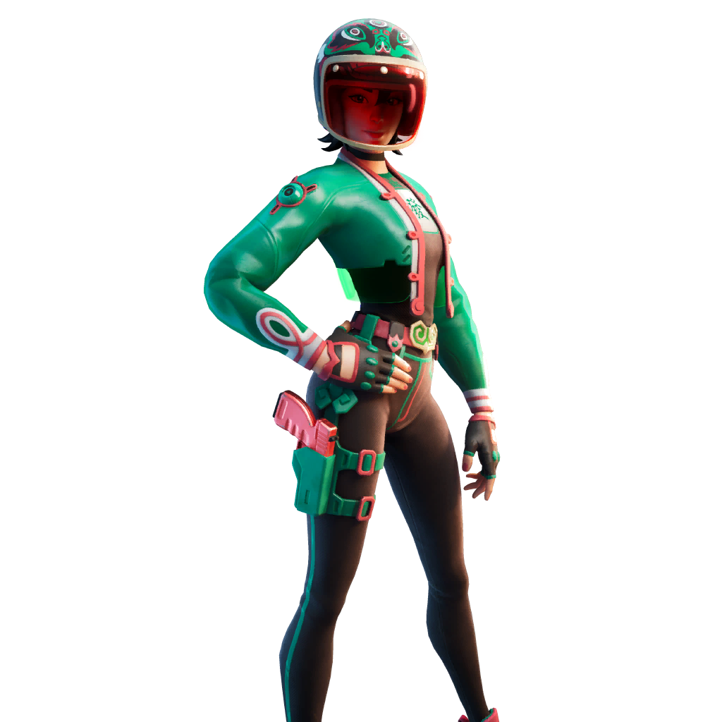 Jade Racer Fortnite Wallpapers