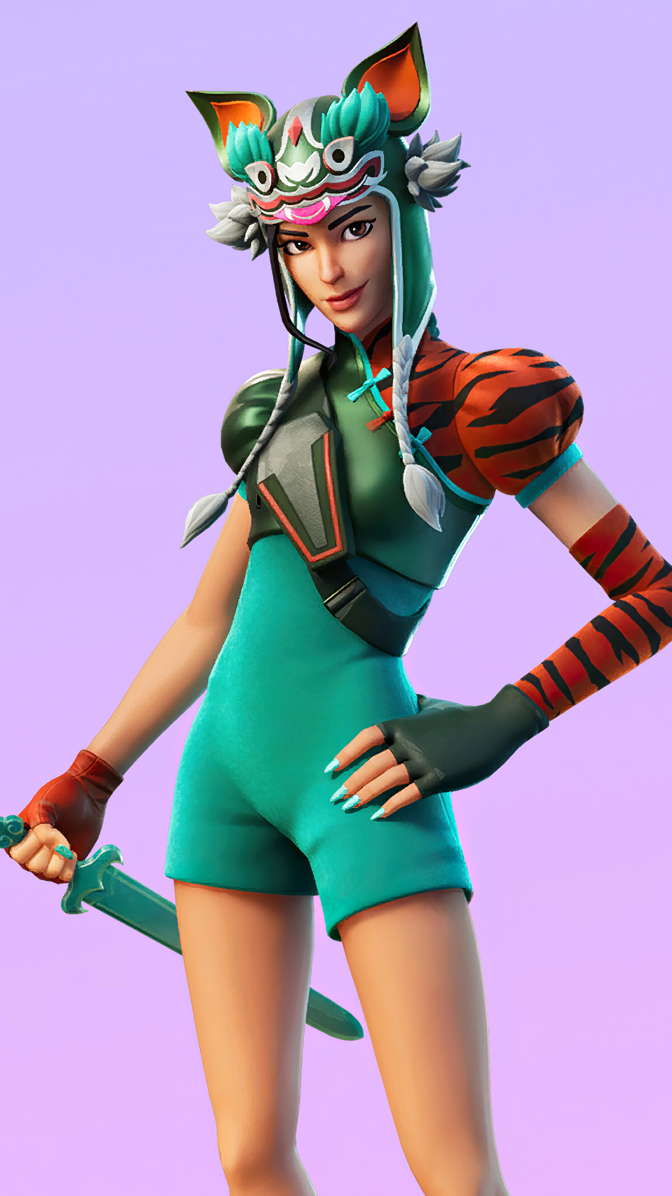 Jade Racer Fortnite Wallpapers